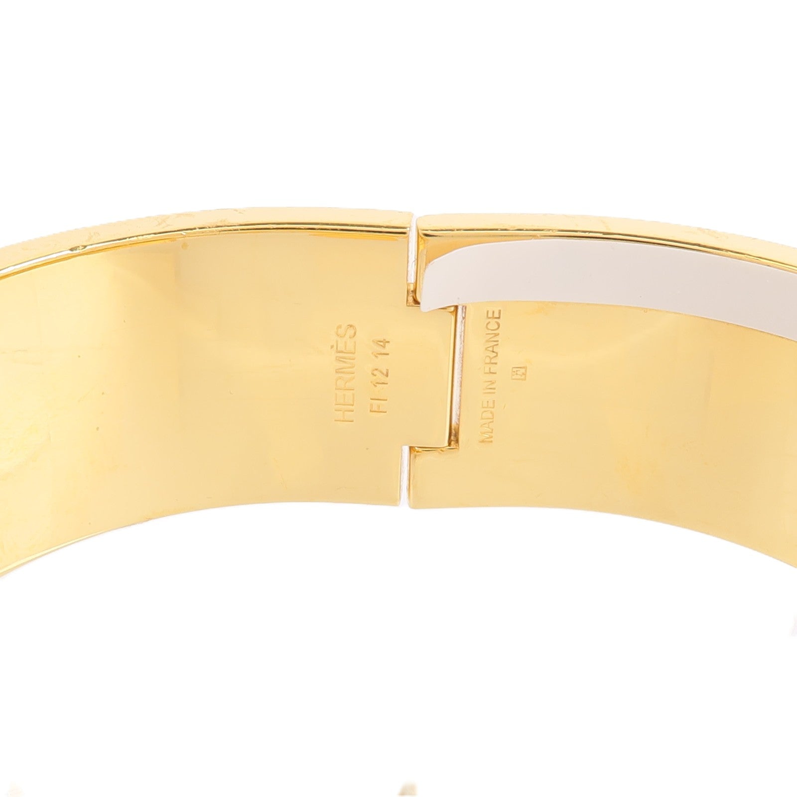 HERMES 金屬/琺瑯Clic-Clac H Bracelet手鐲