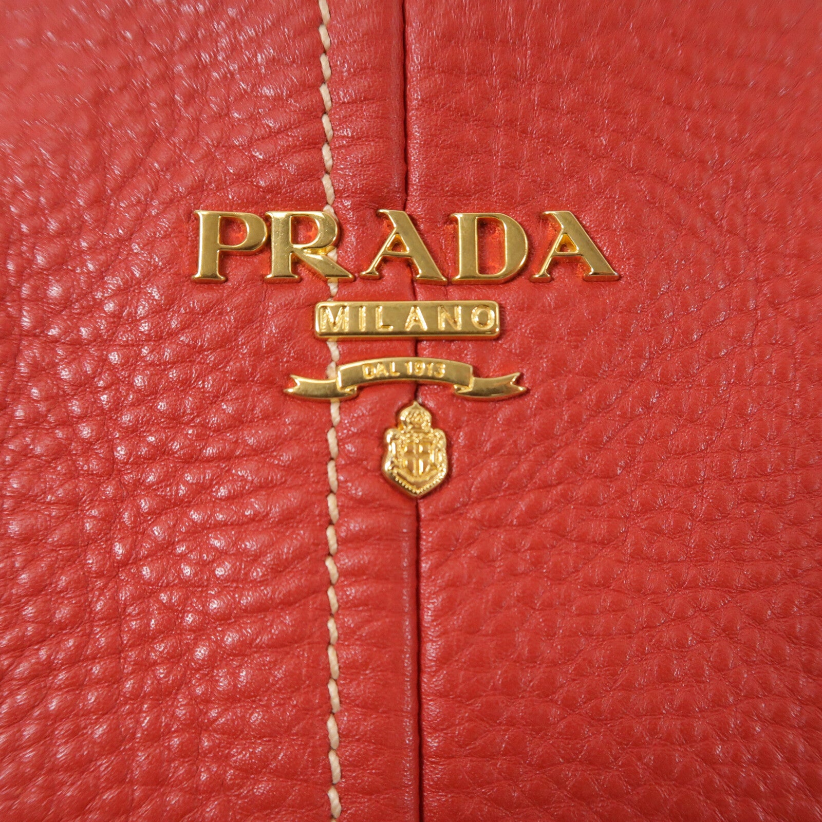 PRADA 牛皮皮革Tote Bag手挽袋
