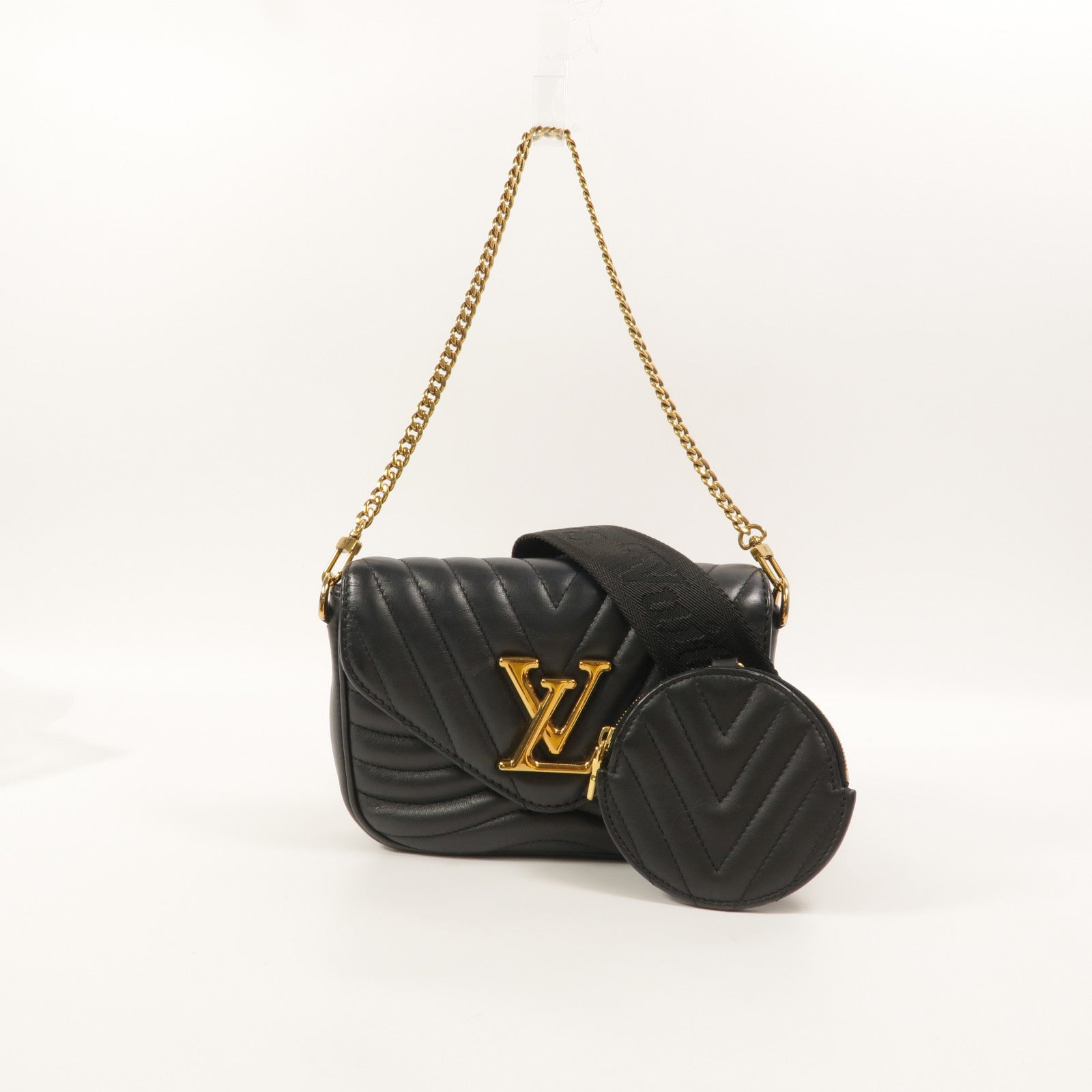 LOUIS VUITTON 牛皮皮革New Wave手挽肩背兩用袋