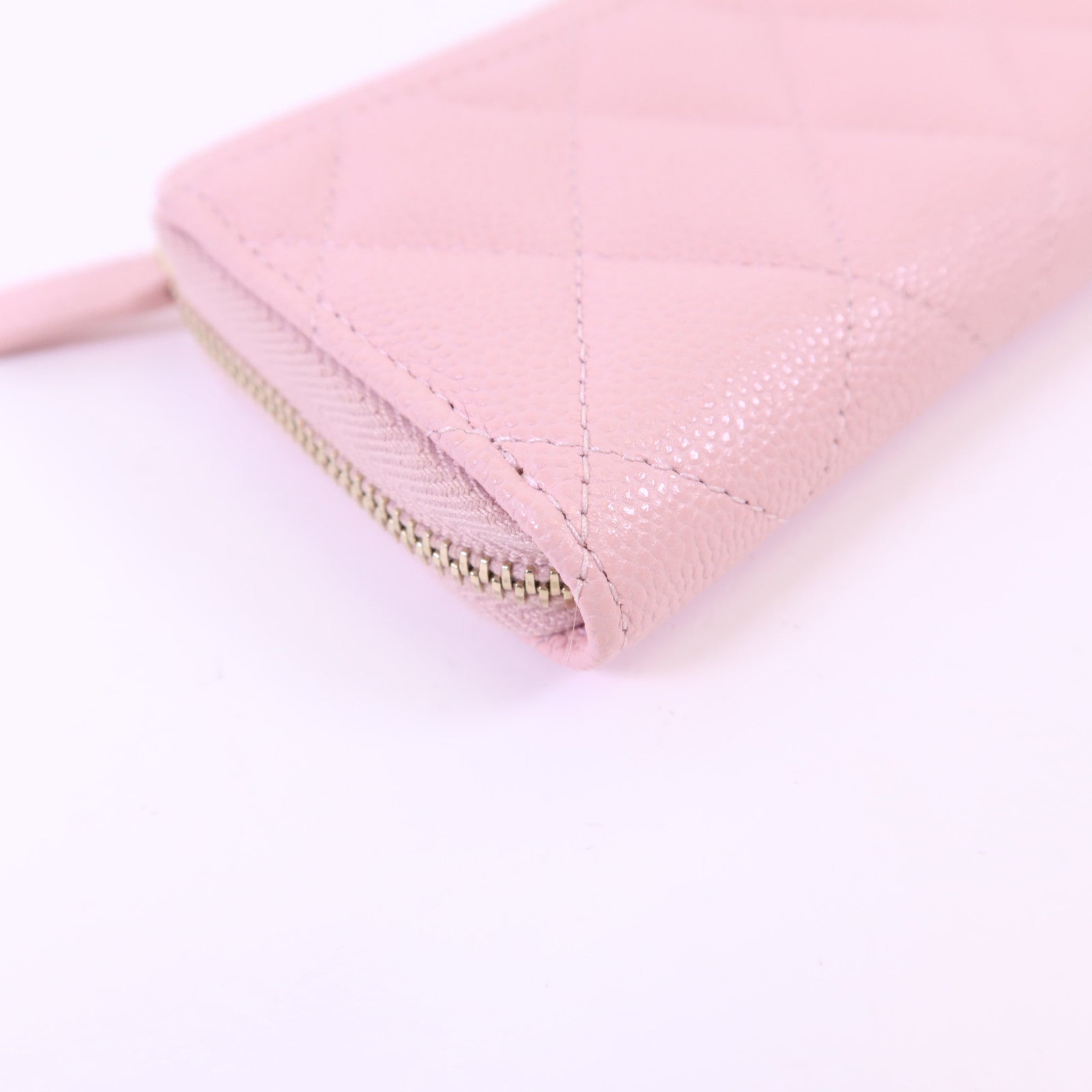 CHANEL 牛皮皮革Card Case金扣卡片套