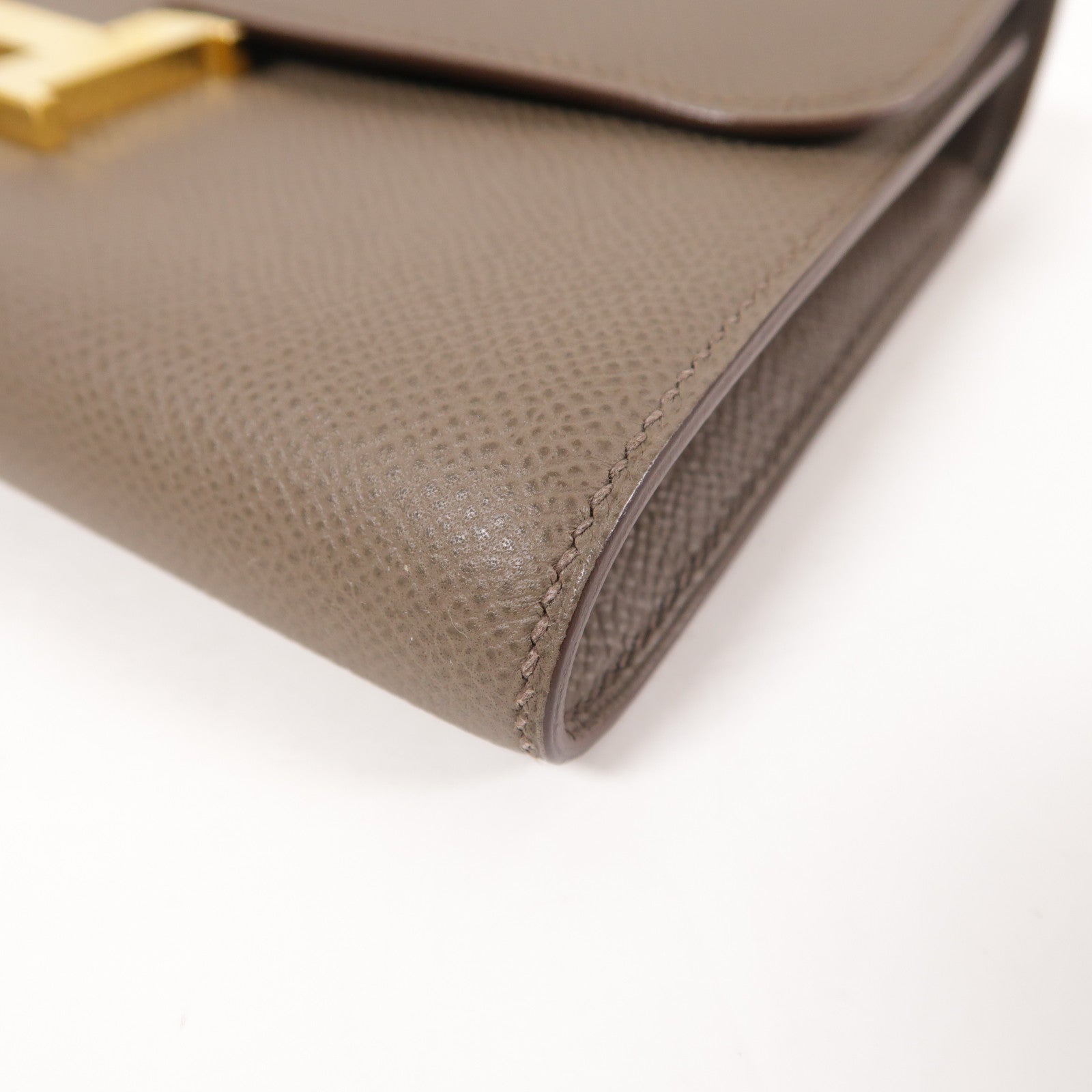 HERMES Epsom皮革Constance To Go金扣肩背袋