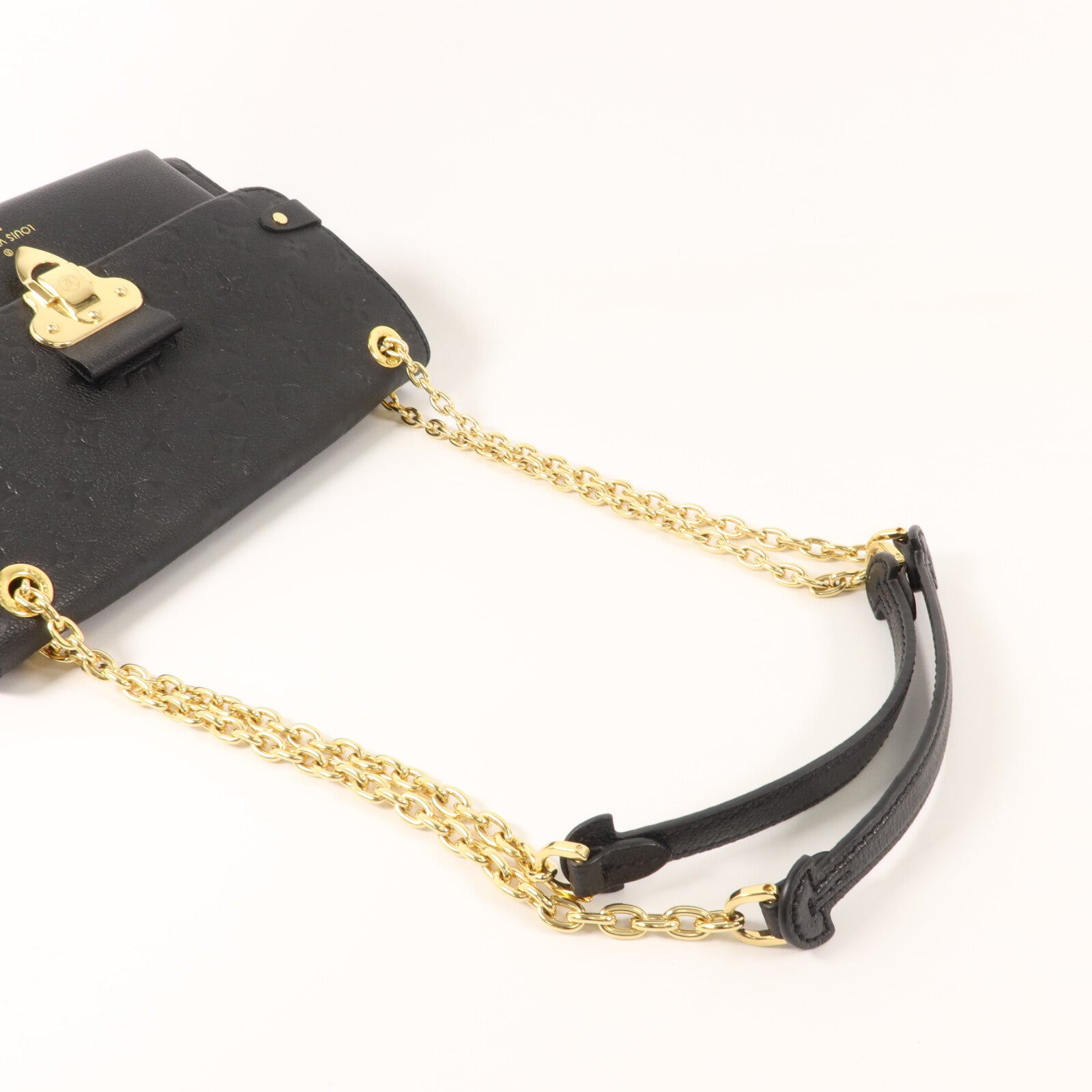 LOUIS VUITTON Monogram Empreinte Vavin PM金扣肩背袋