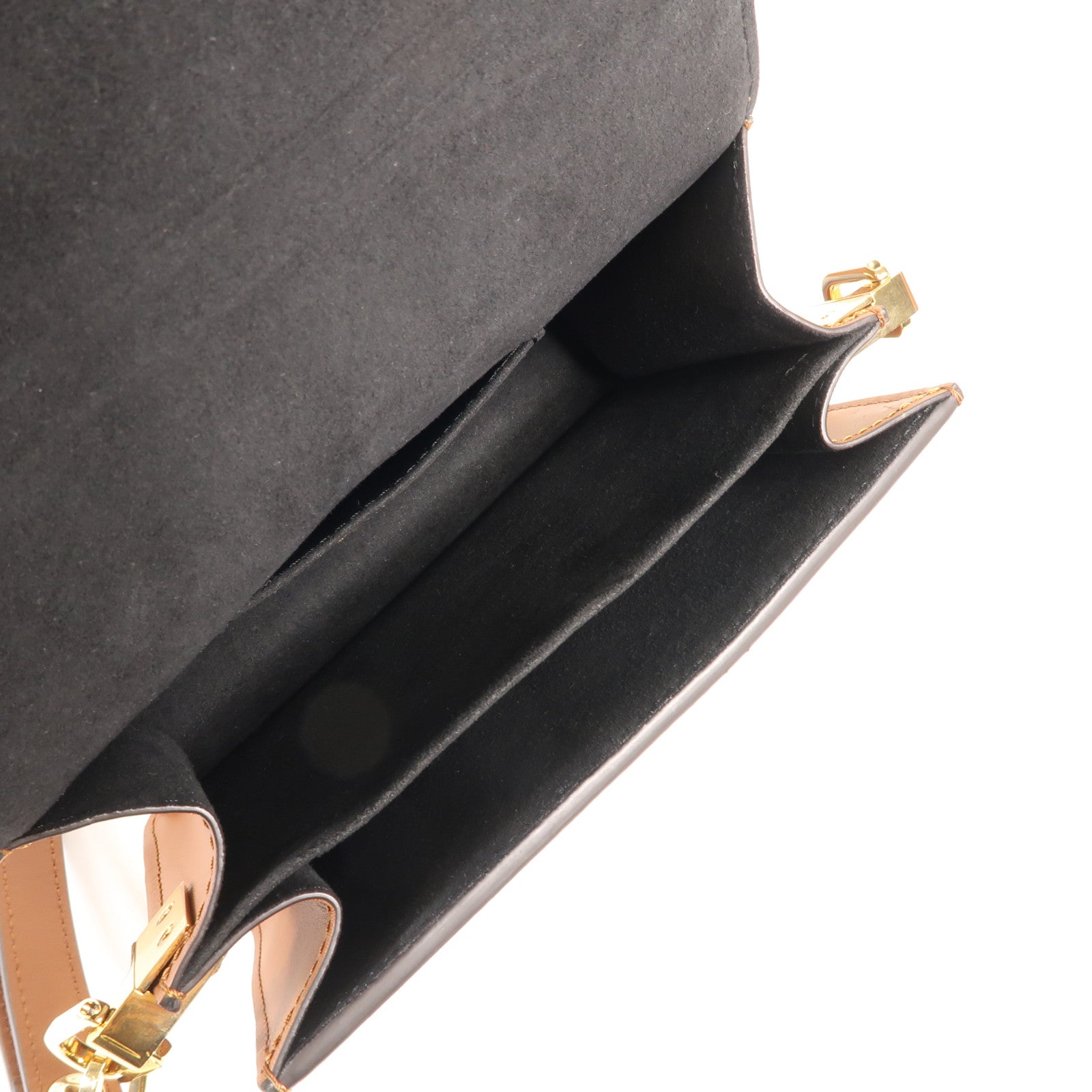 LOUIS VUITTON 牛皮皮革Douphine Mini金扣肩背袋