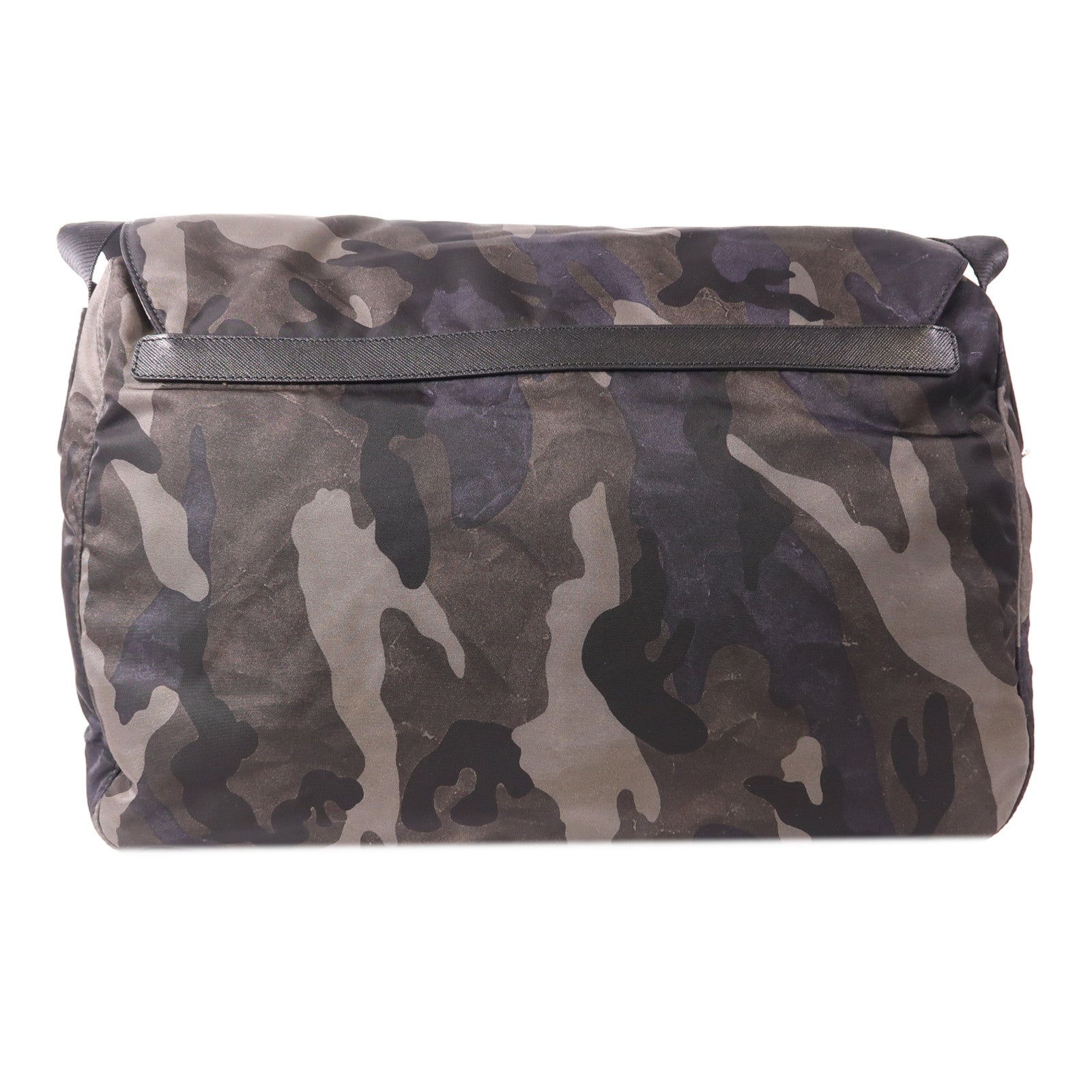 PRADA 尼龍Shoulder Bag銀扣肩背袋
