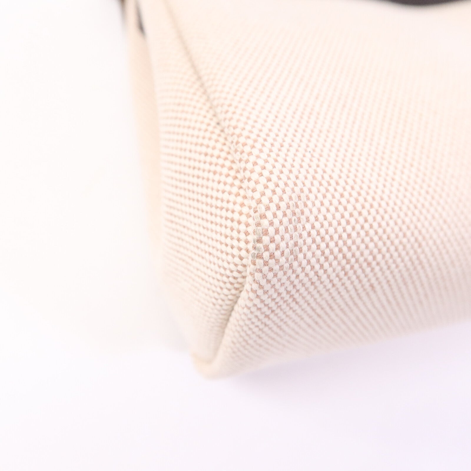 HERMES 帆布Mini Herbag肩背袋Ebene