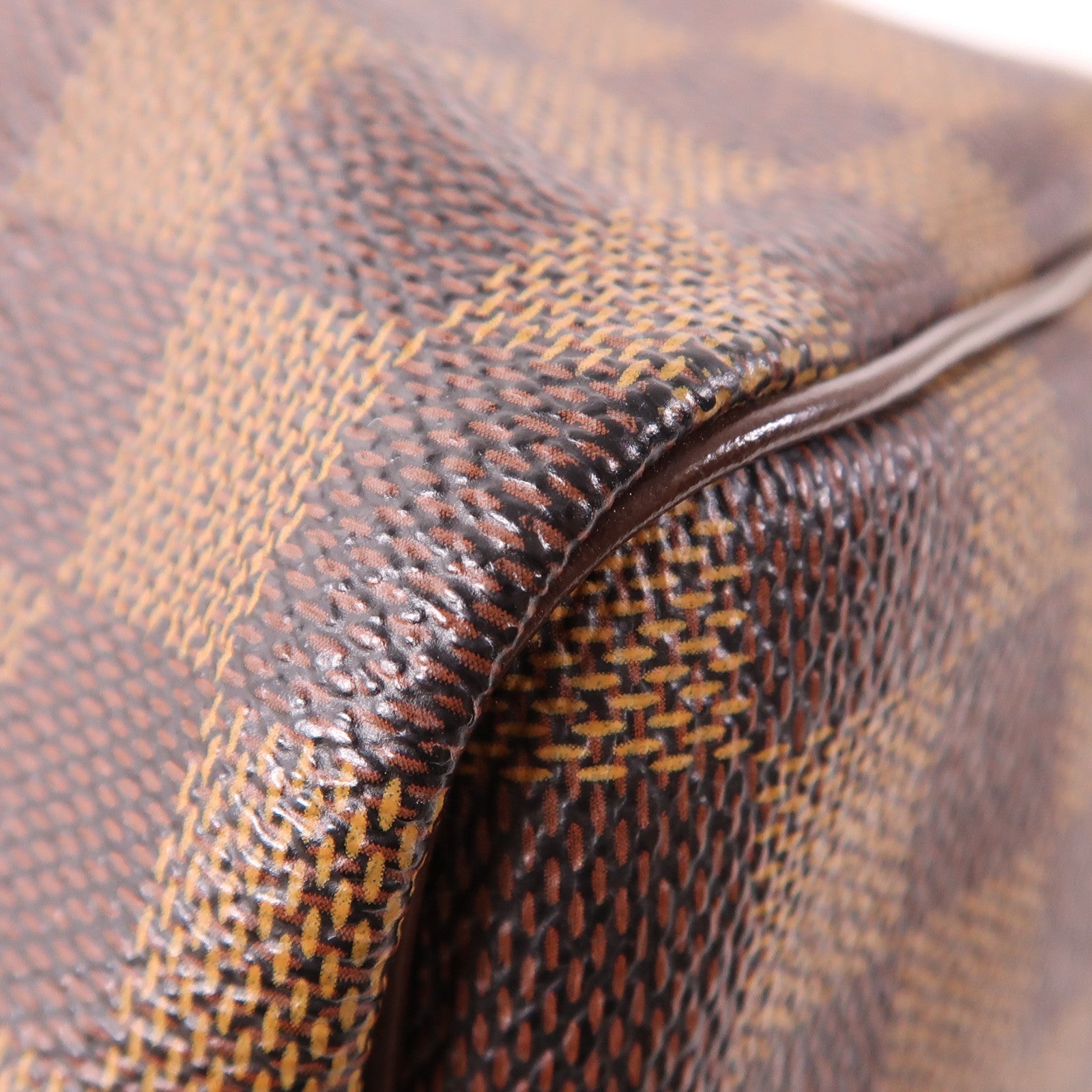 LOUIS VUITTON Damier Speedy 30金扣手挽袋