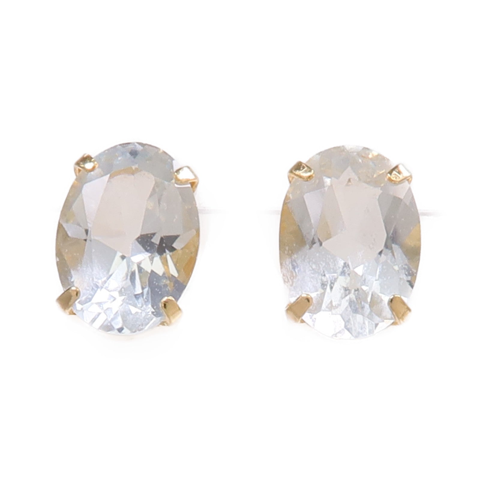 JEWELRY 【激減優惠】18K黃金Color Stone Earrings彩色寶石耳環