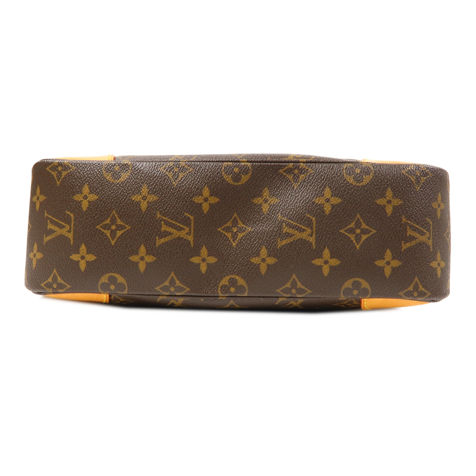 LOUIS VUITTON Monogram Boulogne金扣肩背袋啡色