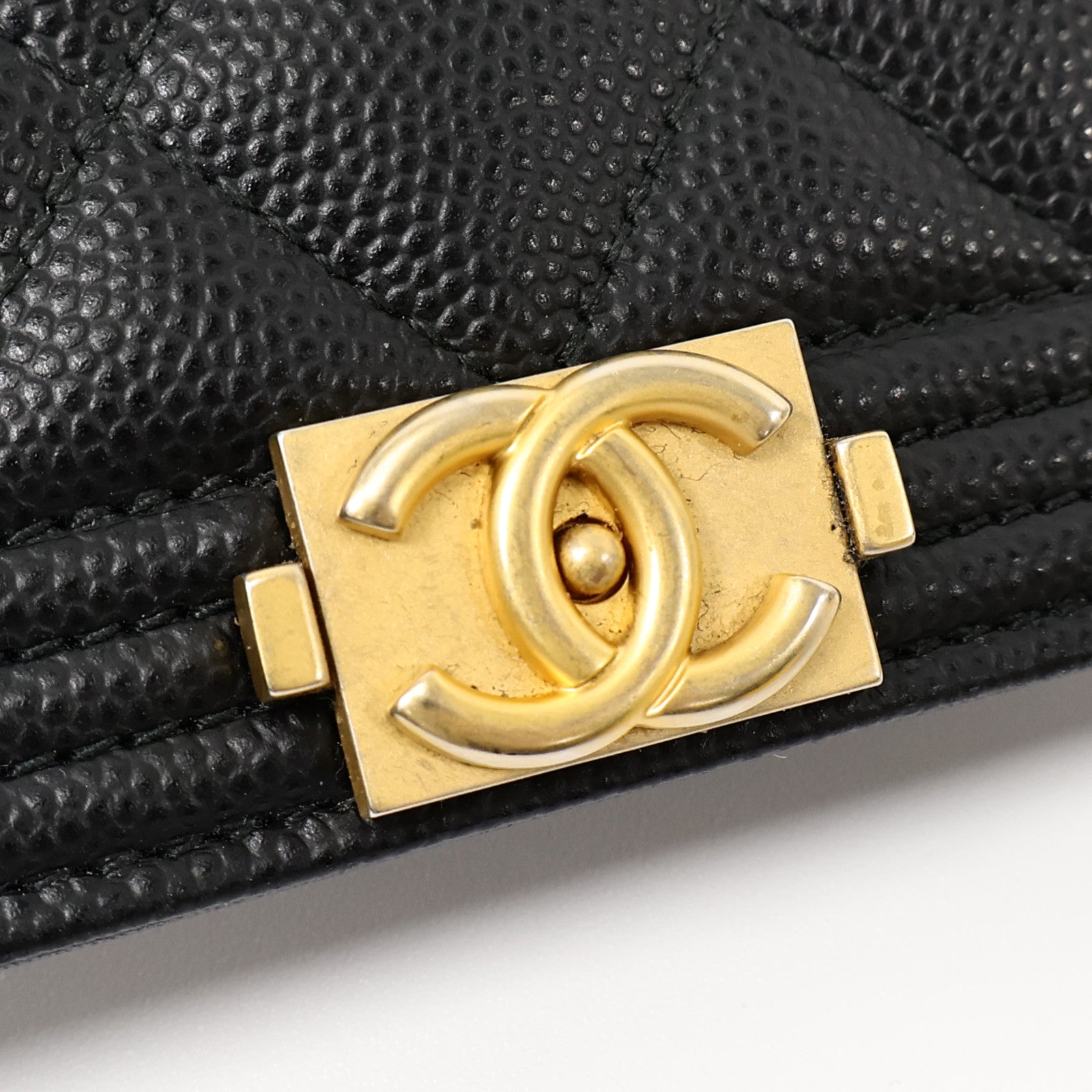 CHANEL 牛皮皮革Boy Chanel Long Wallet