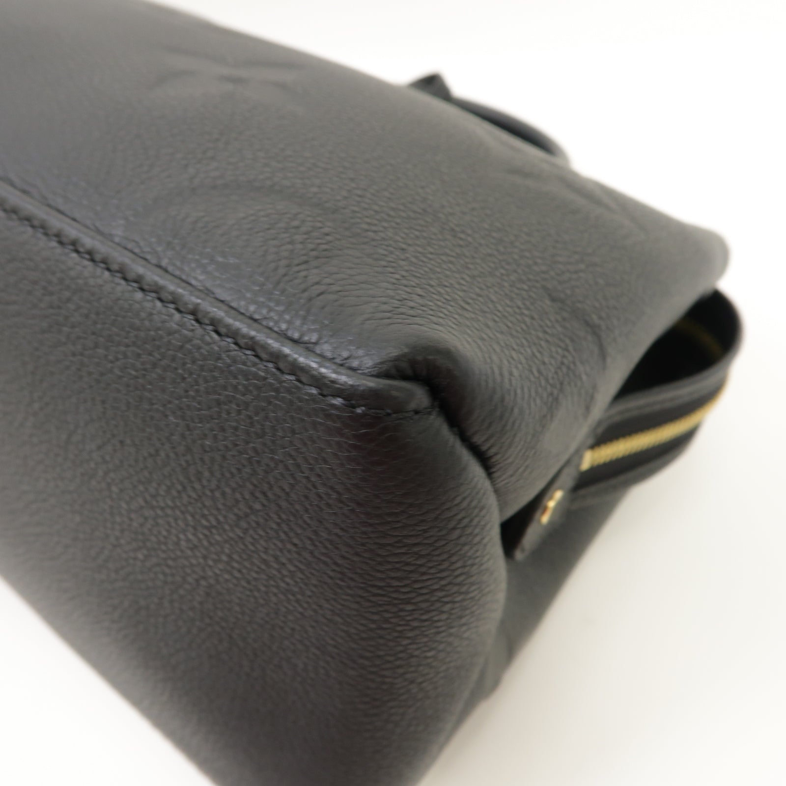 LOUIS VUITTON Monogram Empreinte Petit Palais金扣手挽肩背兩用袋黑色