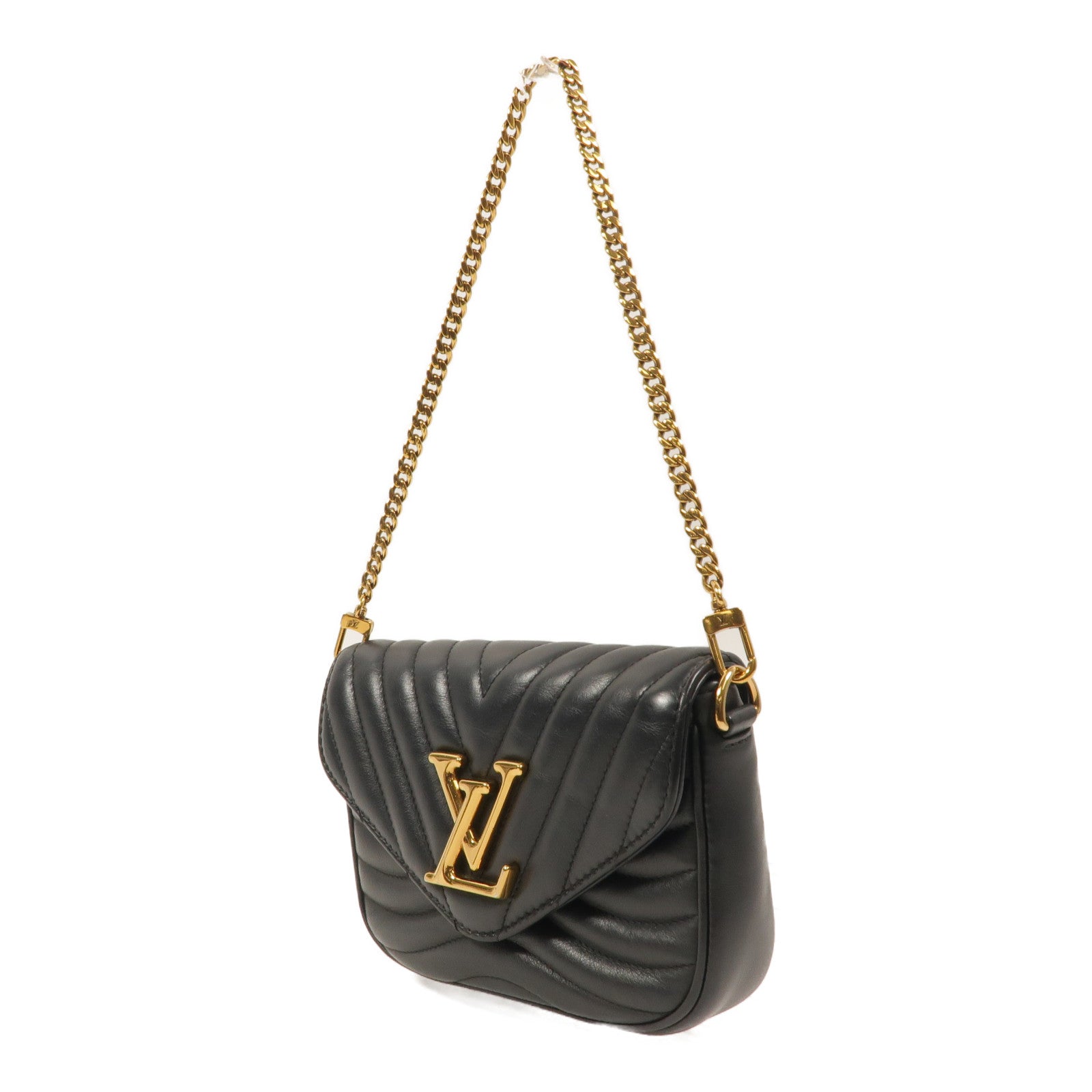 LOUIS VUITTON 牛皮皮革New Wave手挽肩背兩用袋