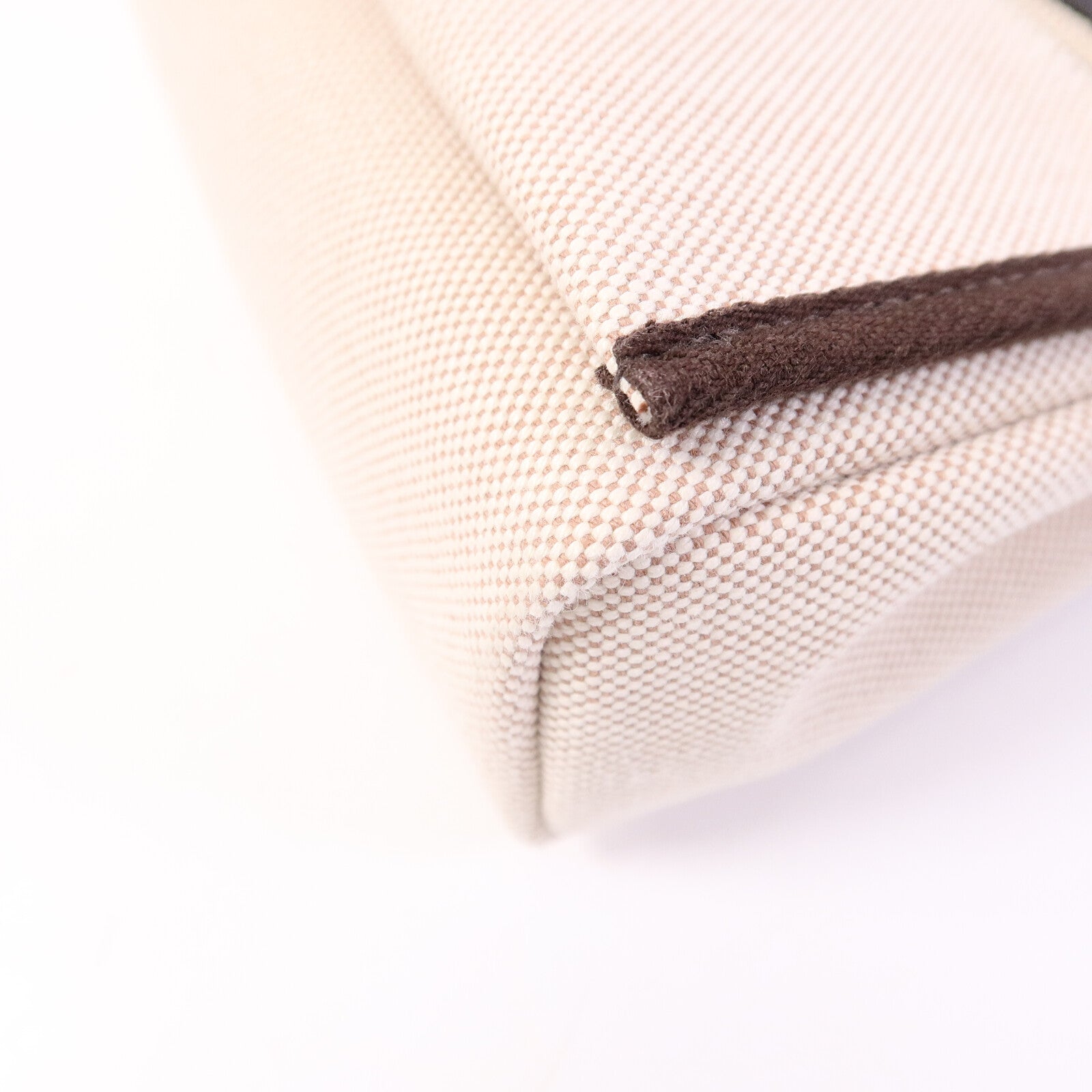 HERMES 帆布Mini Herbag肩背袋Ebene