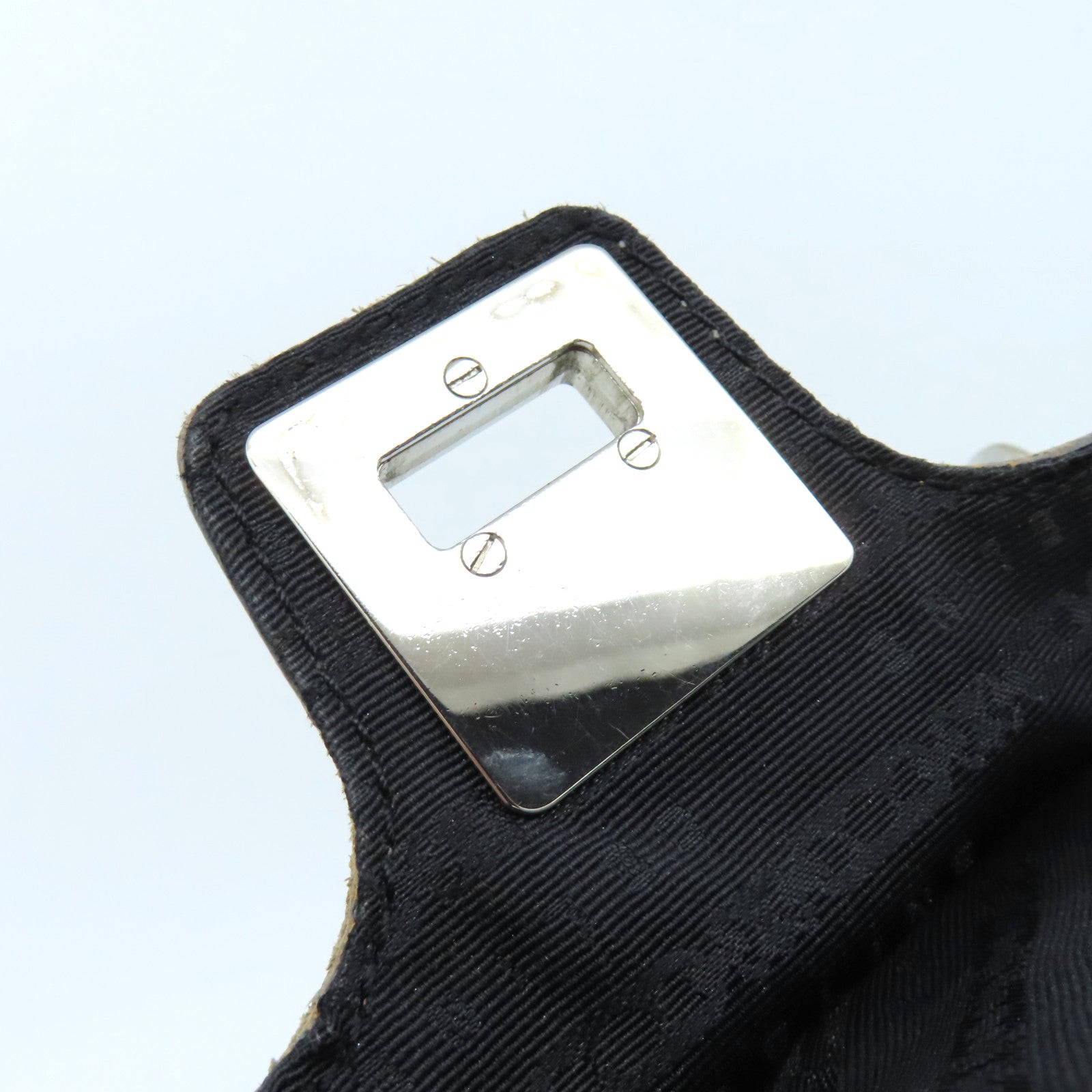 CELINE 【清倉大減價】牛皮皮革Shoulder Bag肩背袋銀色