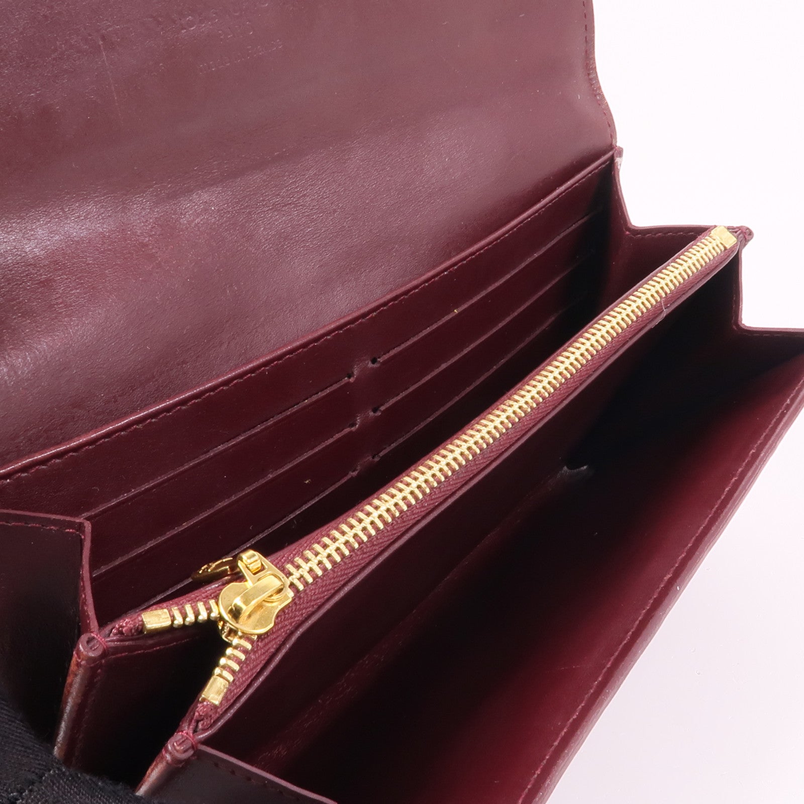 LOUIS VUITTON Vernis Portefeuille Sarah Wallet金扣長錢包