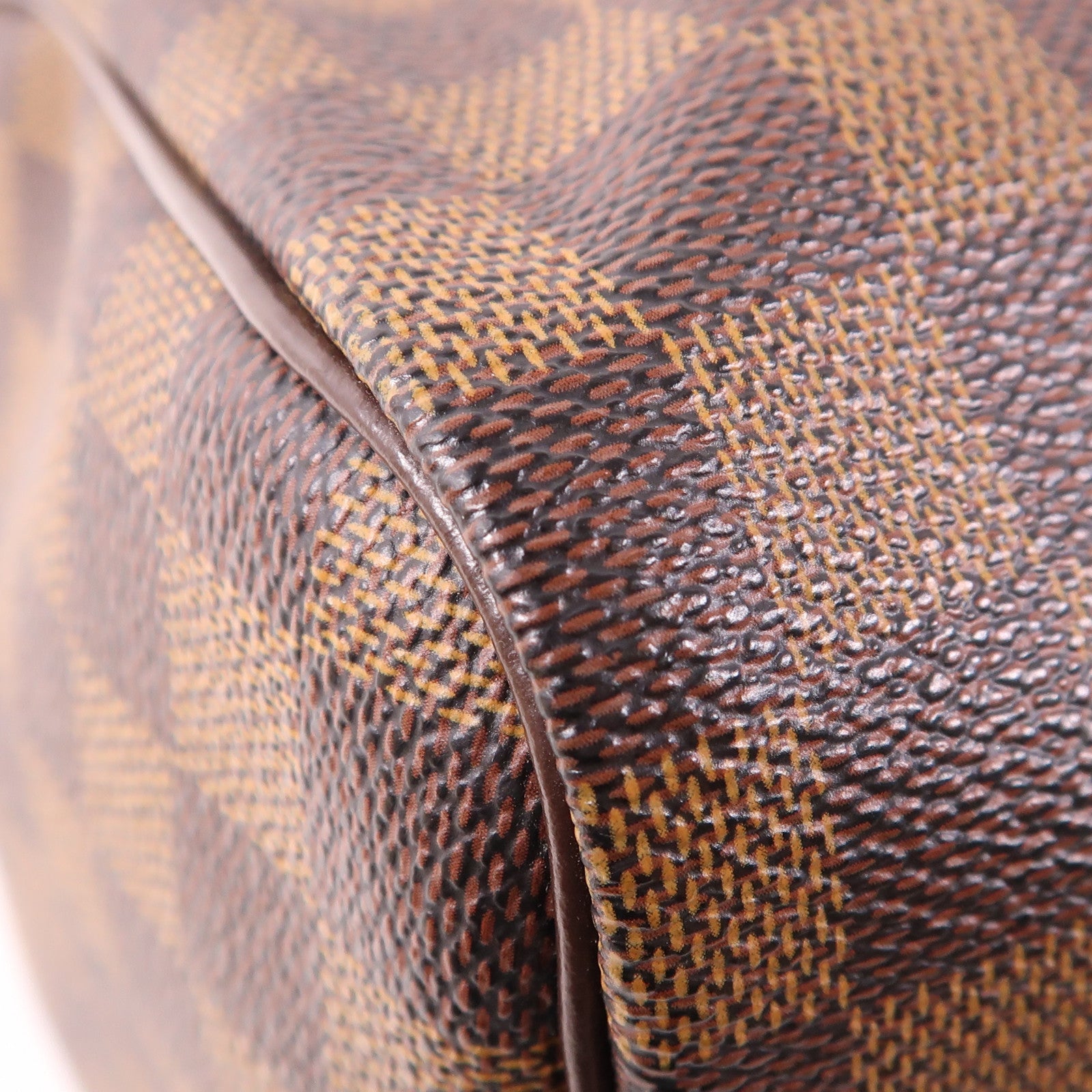 LOUIS VUITTON Damier Speedy 30金扣手挽袋