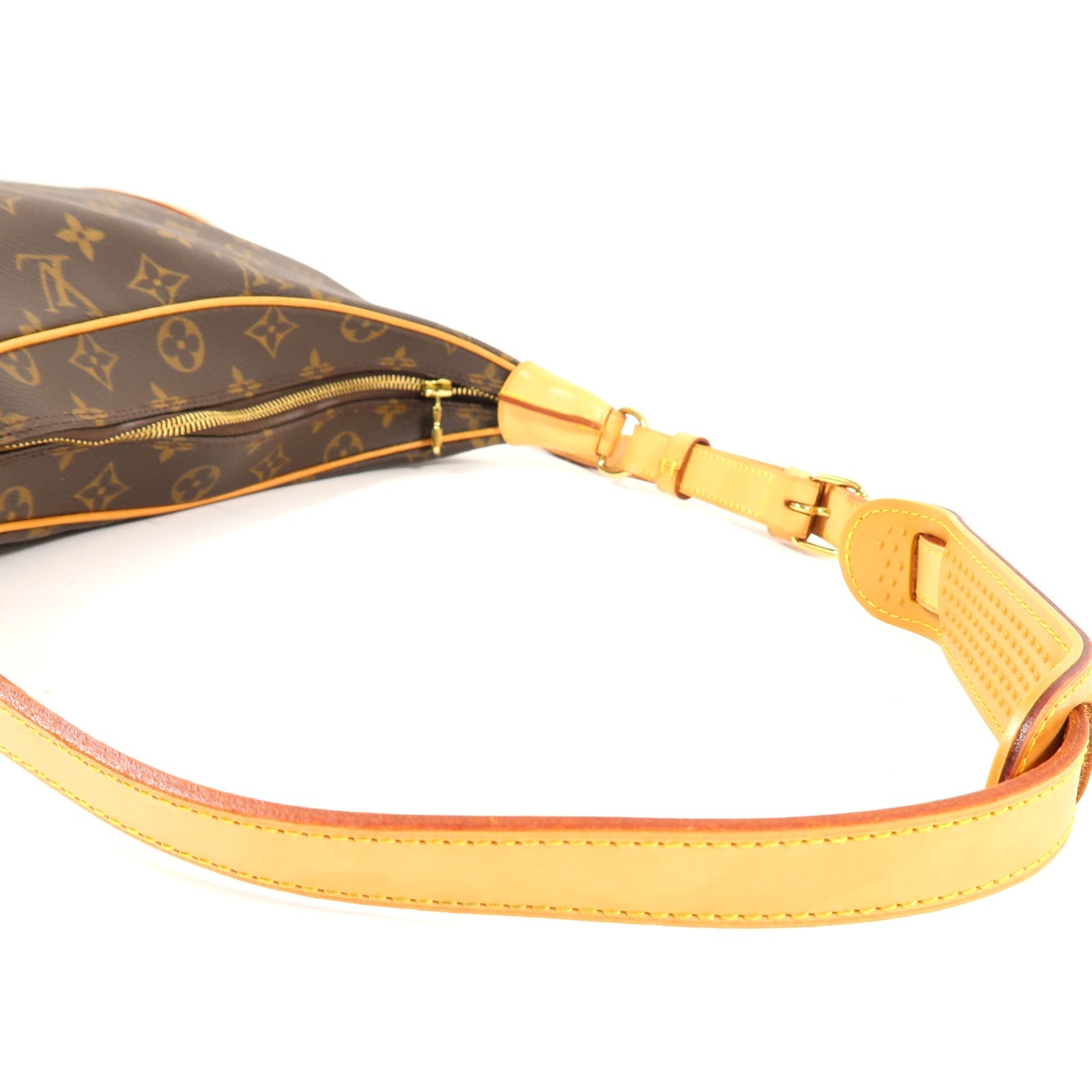 LOUIS VUITTON Monogram Boulogne金扣肩背袋啡色