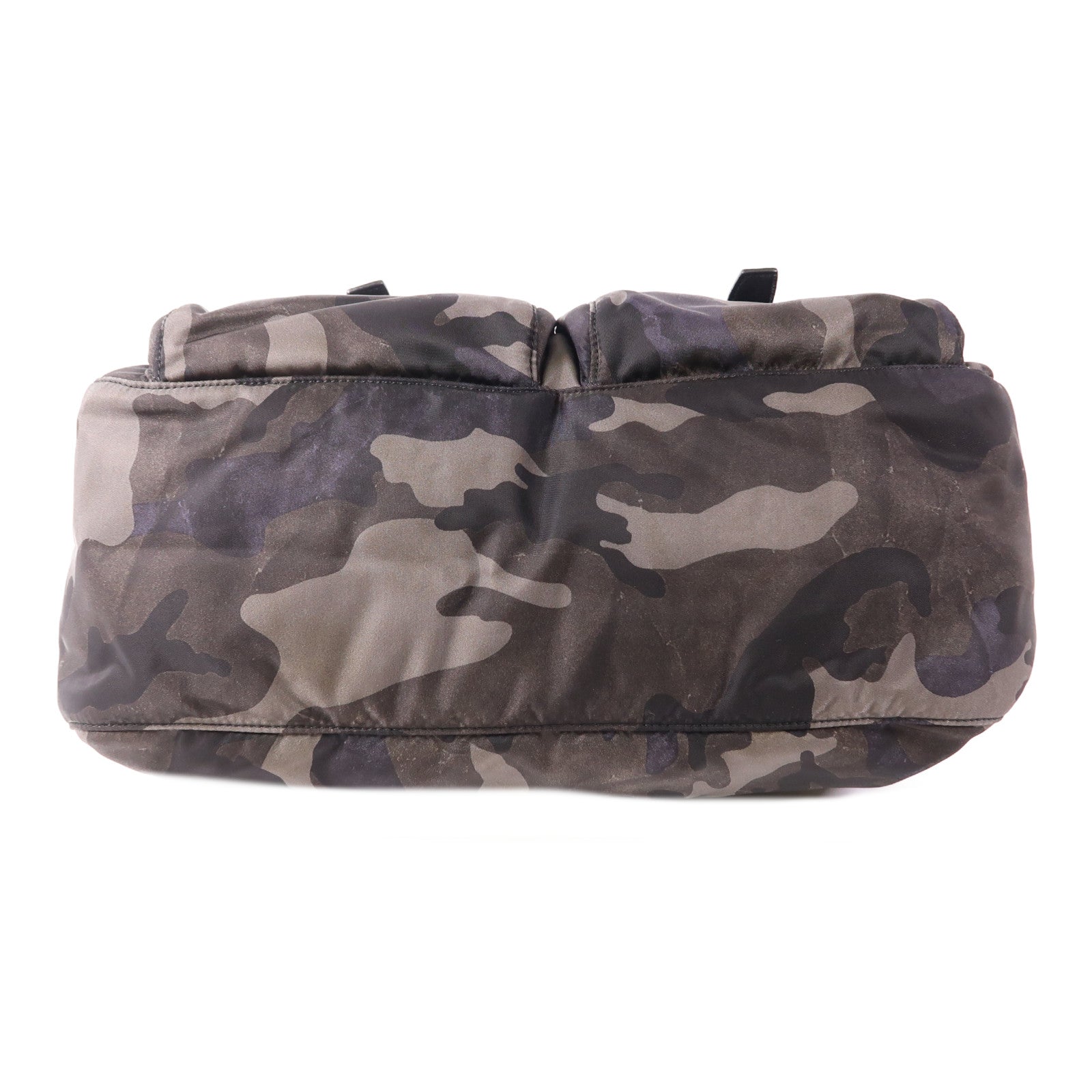 PRADA 尼龍Shoulder Bag銀扣肩背袋