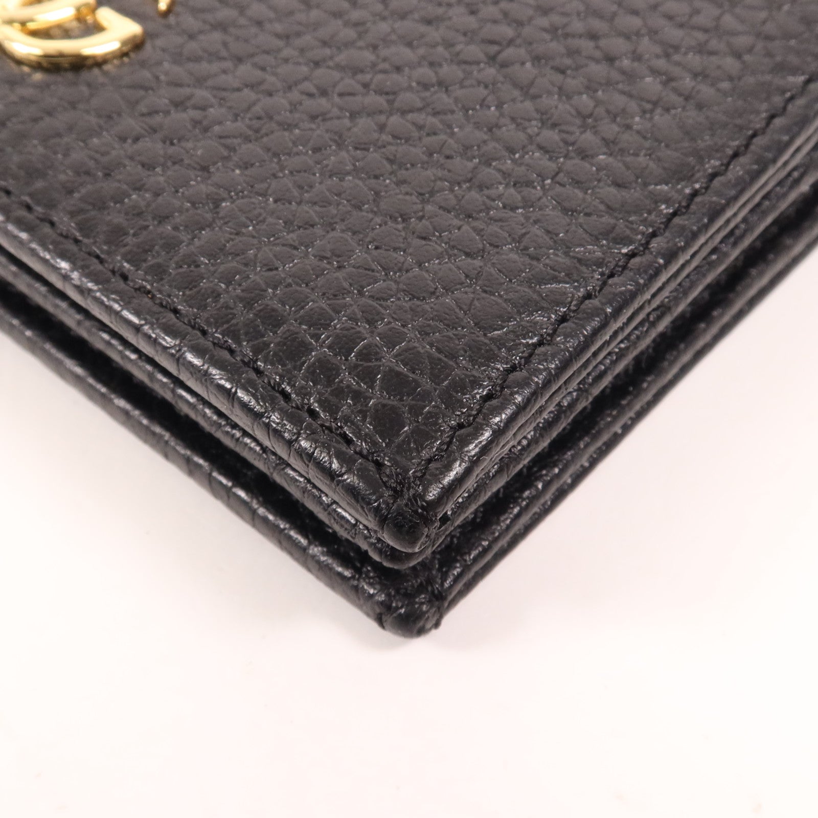 GUCCI 牛皮皮革Wallet金扣錢包