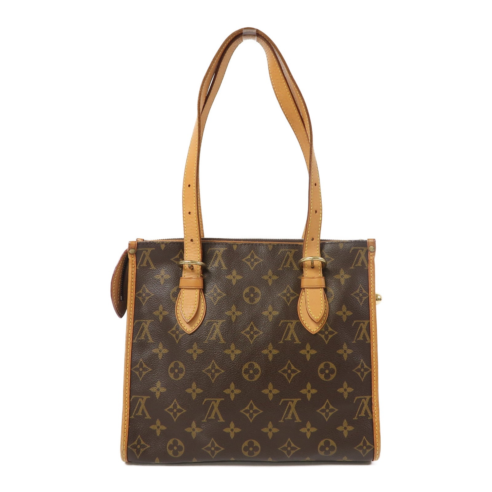 LOUIS VUITTON Monogram Popincourt Haut金扣肩背袋啡色