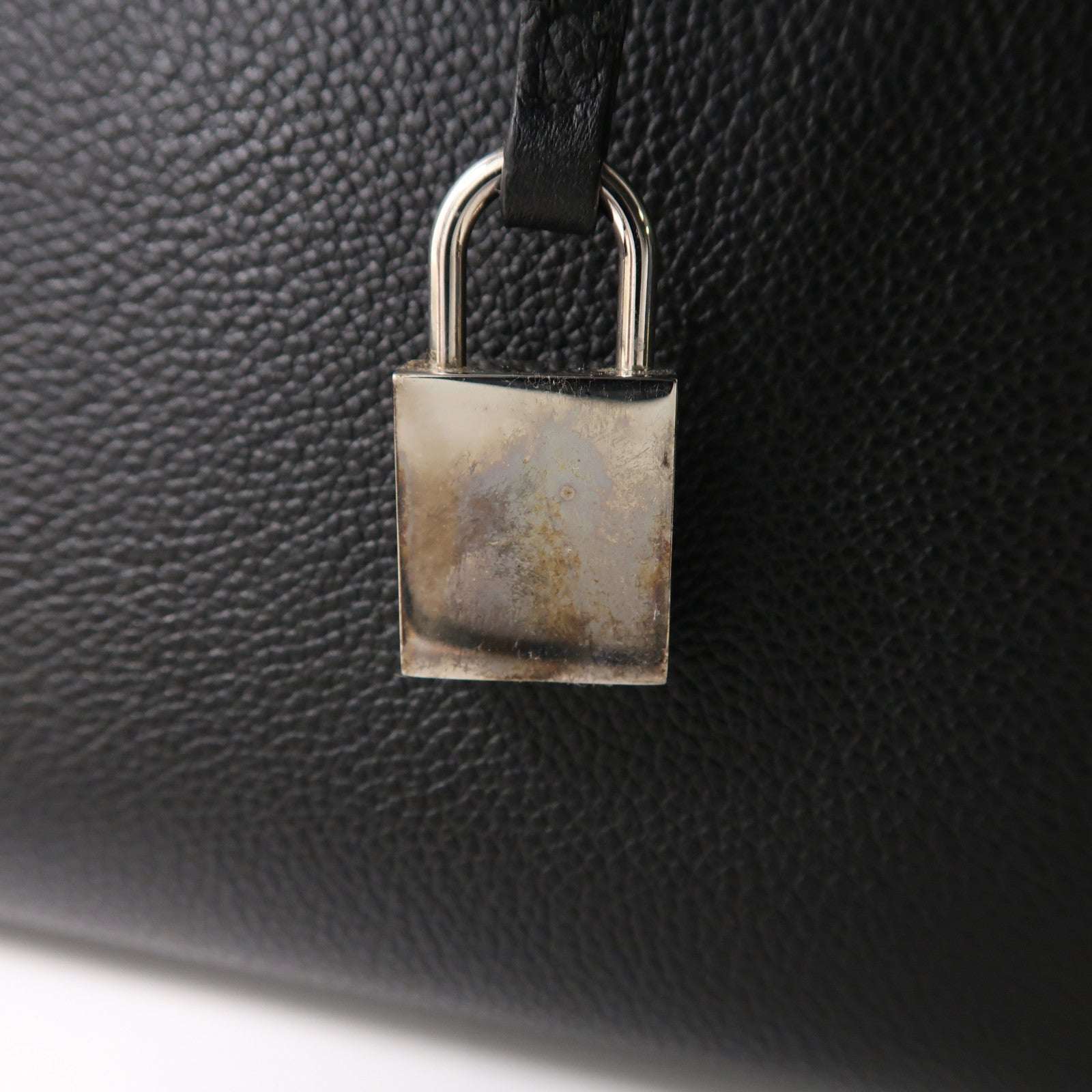 SAINT LAURENT 牛皮皮革Hand Bag手挽袋黑色