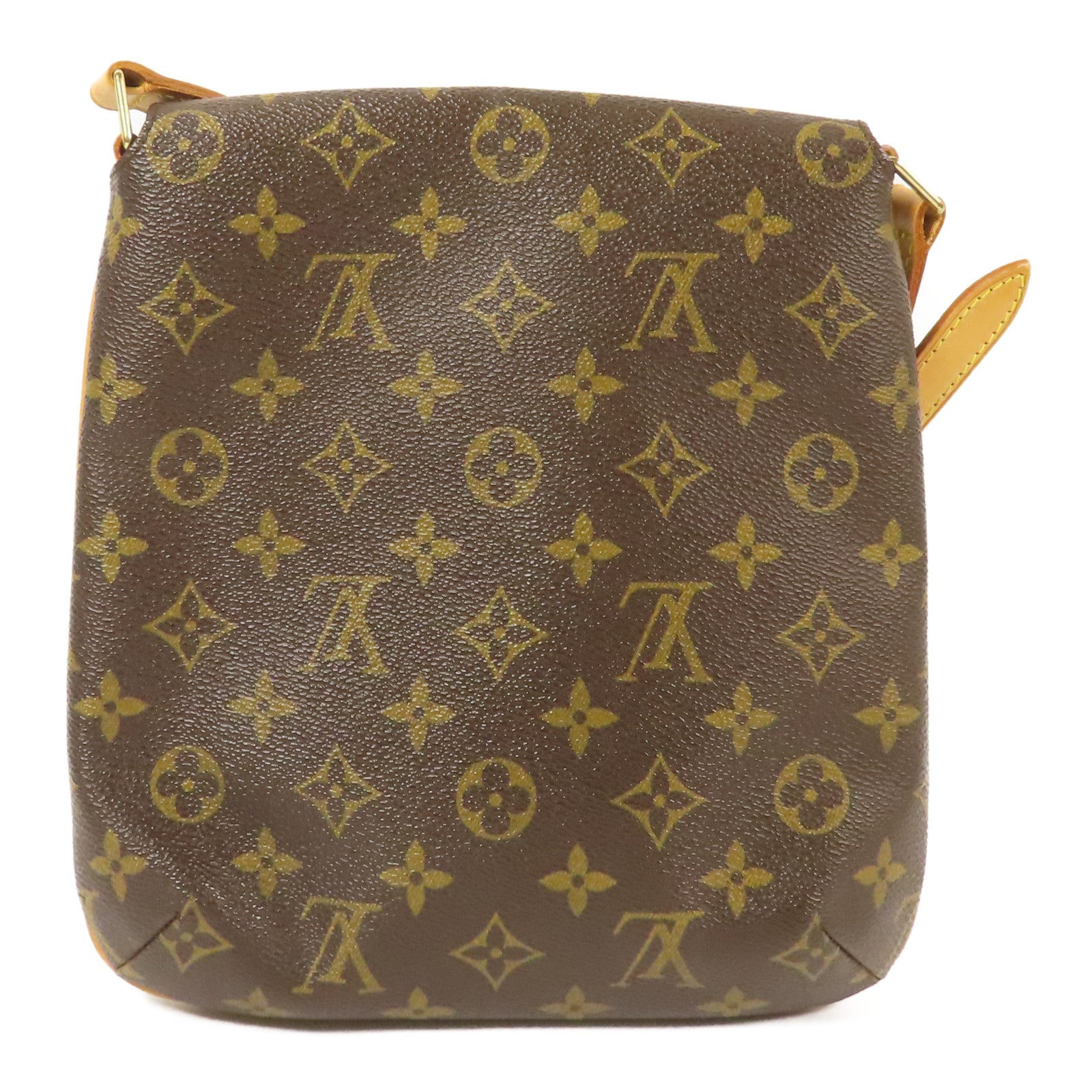 LOUIS VUITTON LV GHW Musette Salsa Short Shoulder Bag M51258 Monogram Brown
