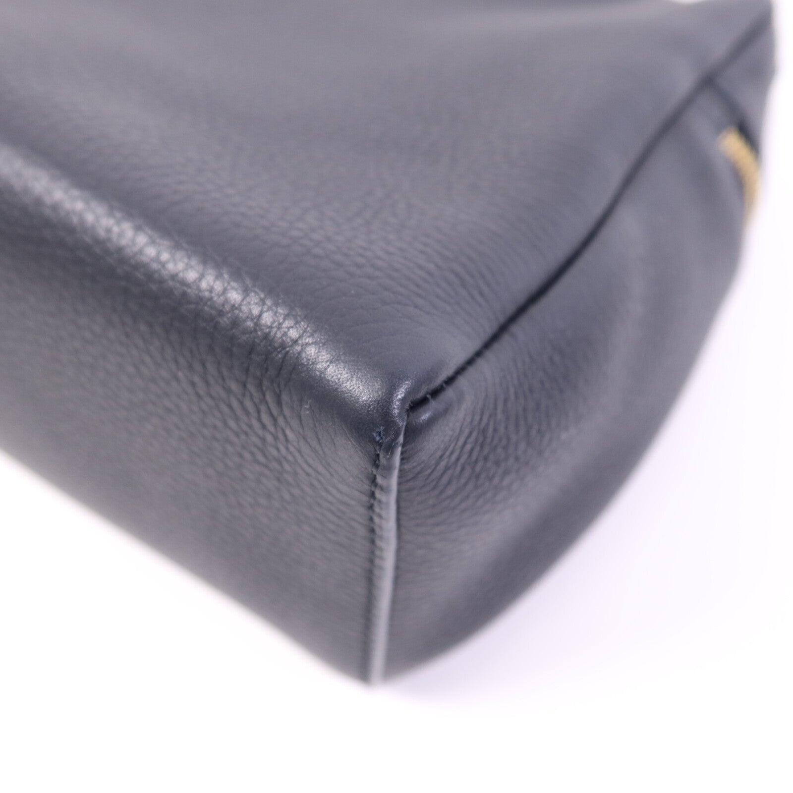 Loro Piana 牛皮皮革Extra Pocket L27金扣手挽肩背兩用袋