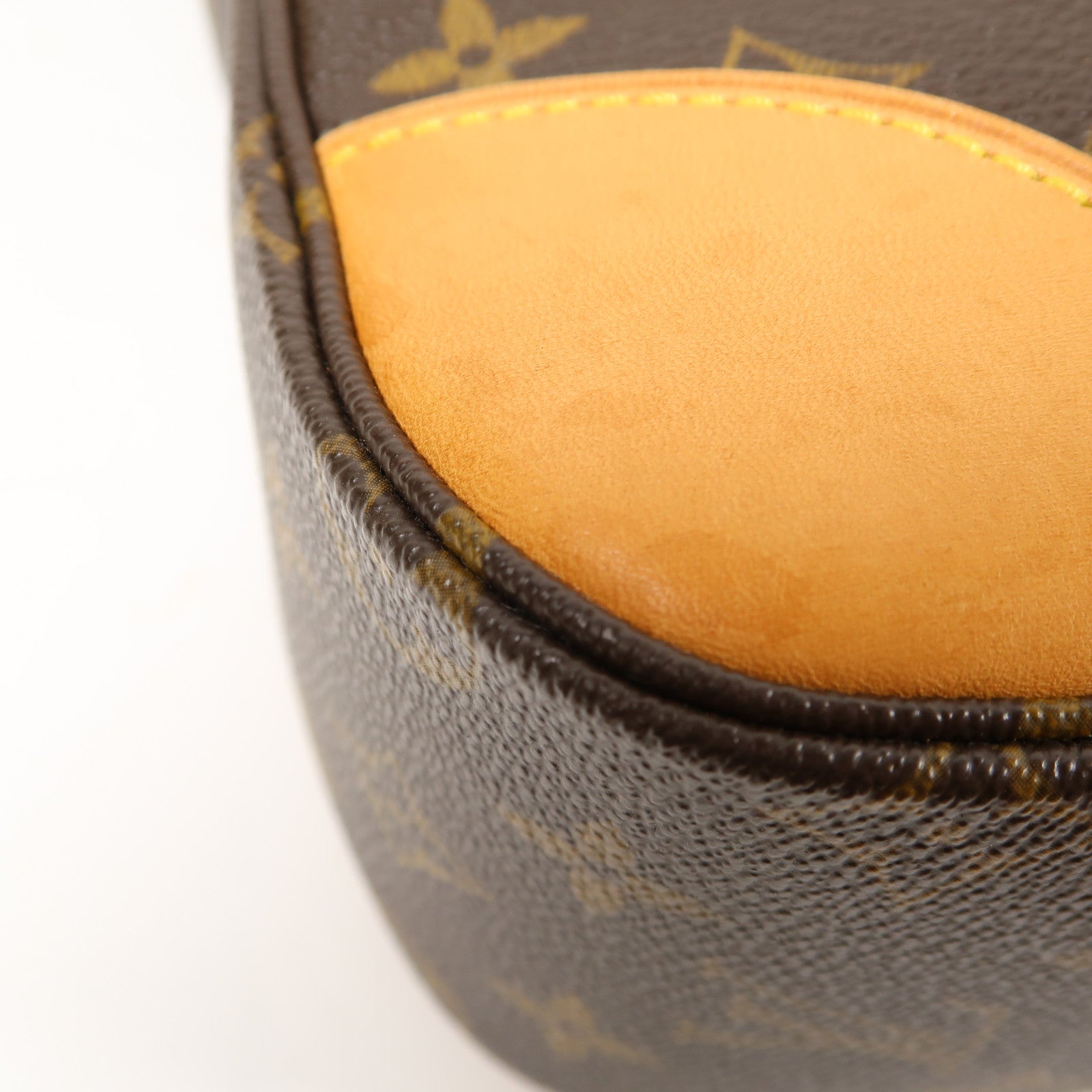 LOUIS VUITTON Monogram Boulogne金扣肩背袋啡色