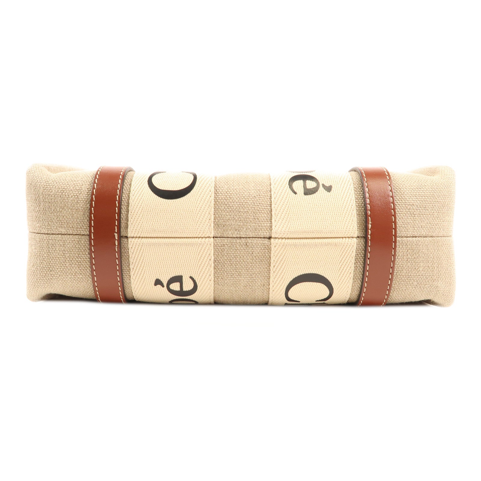 Chloe 帆布Woody Tote手挽肩背兩用袋