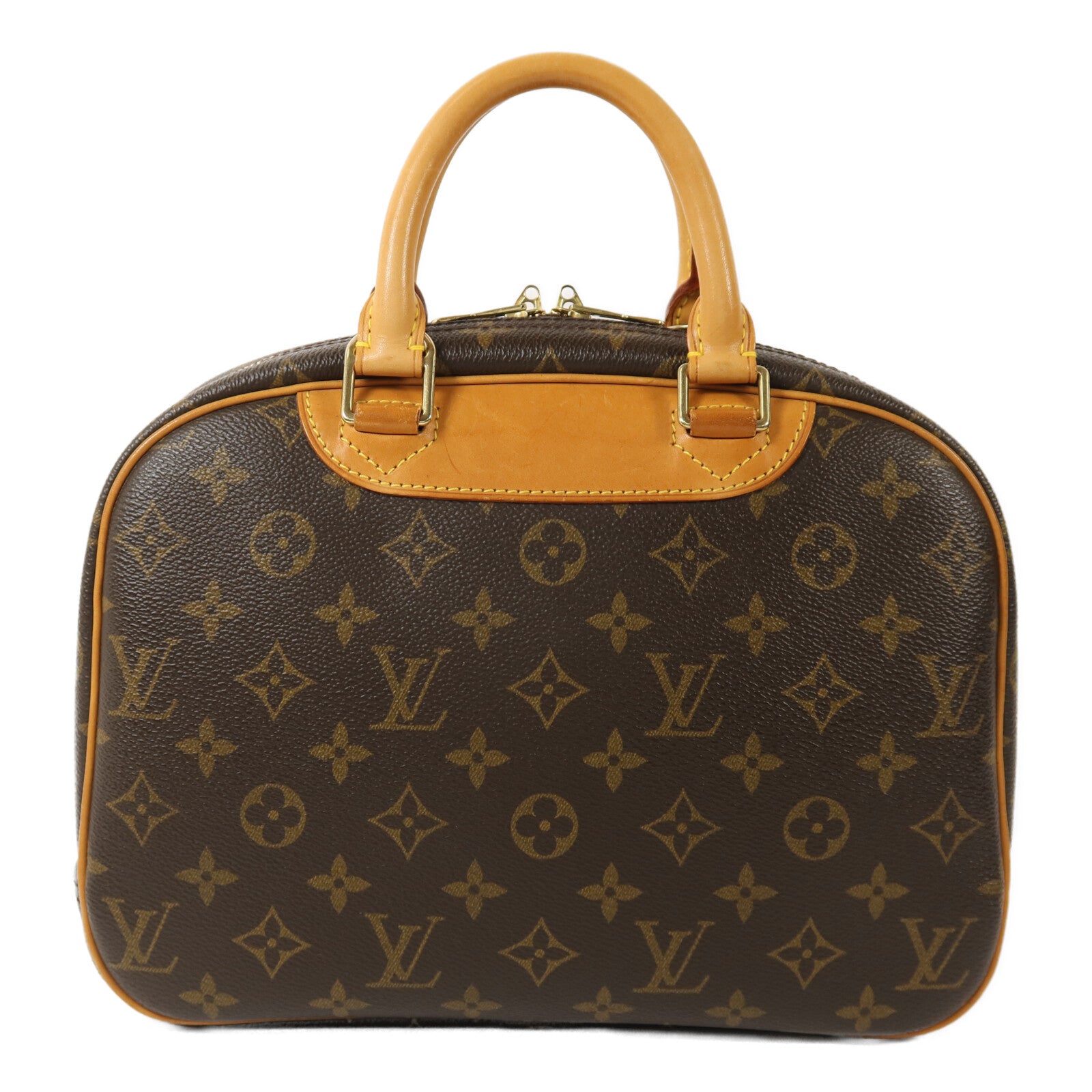 LOUIS VUITTON Monogram Trouville PM金扣手挽袋