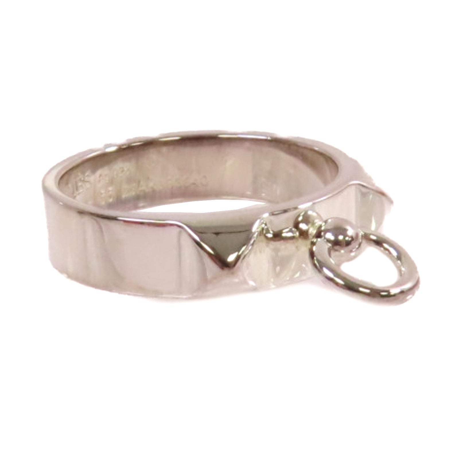 HERMES 925純銀CDC Collier de Chien Ring戒指#55/US#7.25