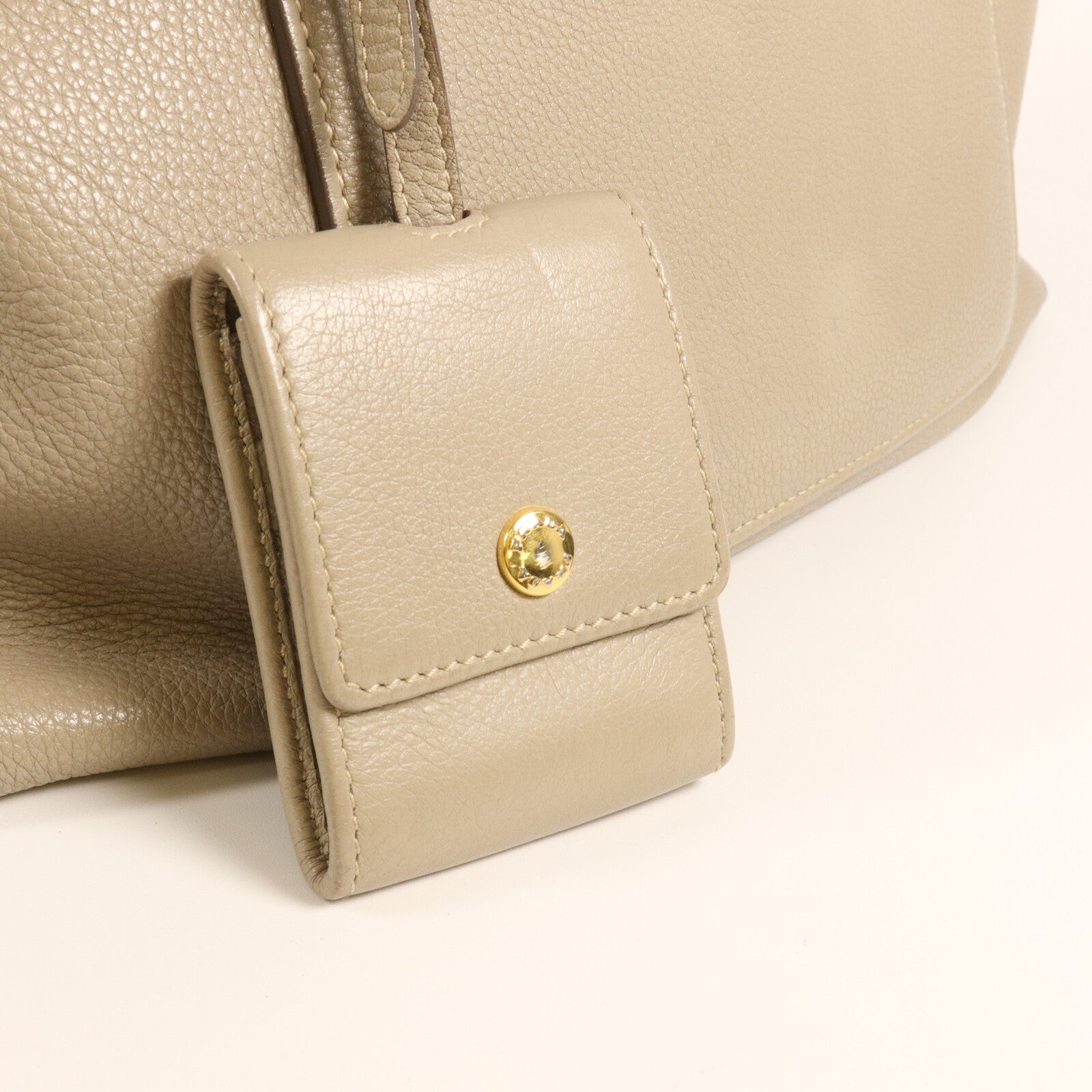 PRADA 皮革Vitello Daino手挽肩背兩用袋