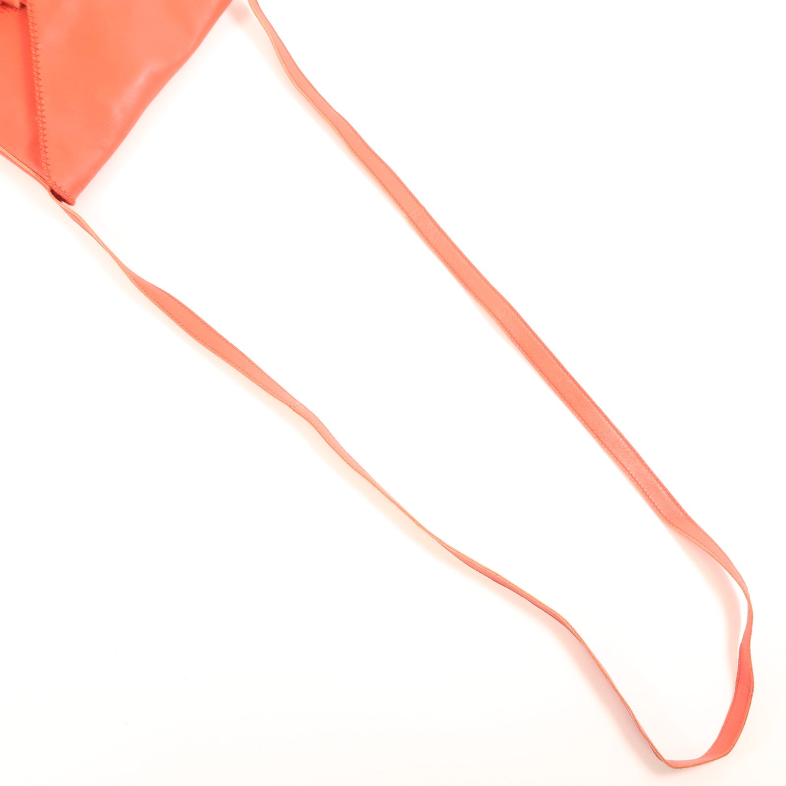 HERMES Swift皮革Sac Pompon肩背袋Rouge