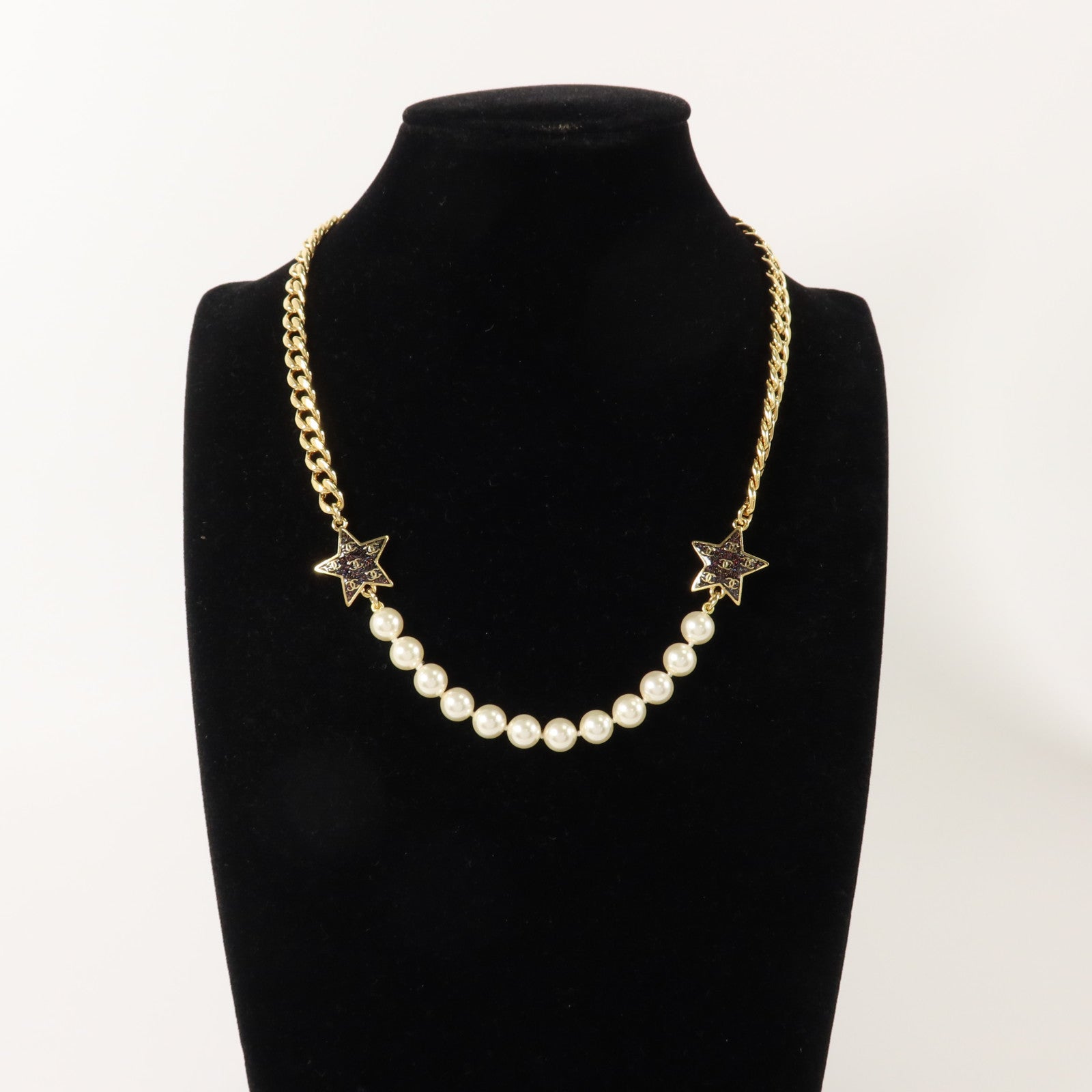 CHANEL PVC/金屬Necklace項鏈