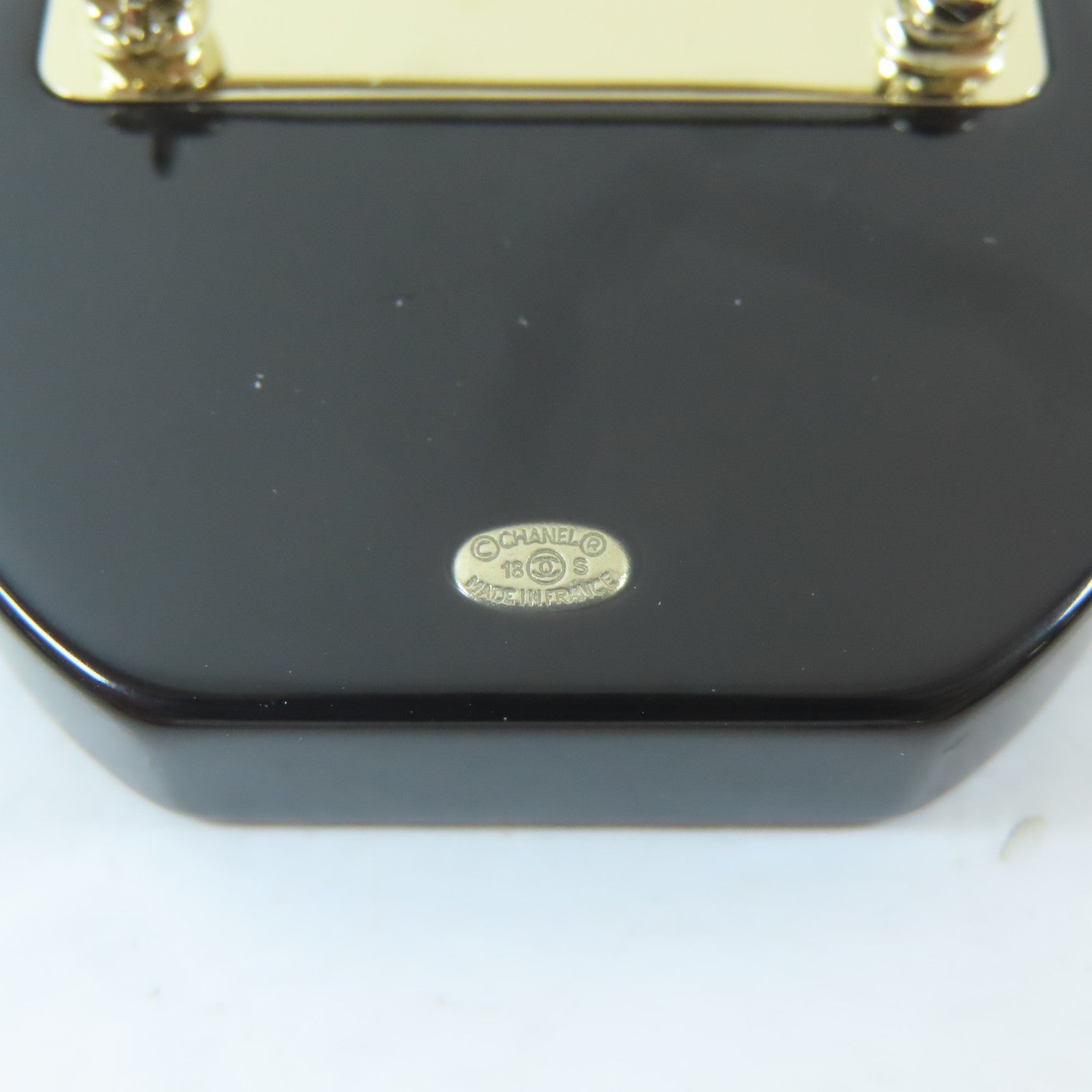 CHANEL PVC Coco Chanel Brooch胸針黑色/多色