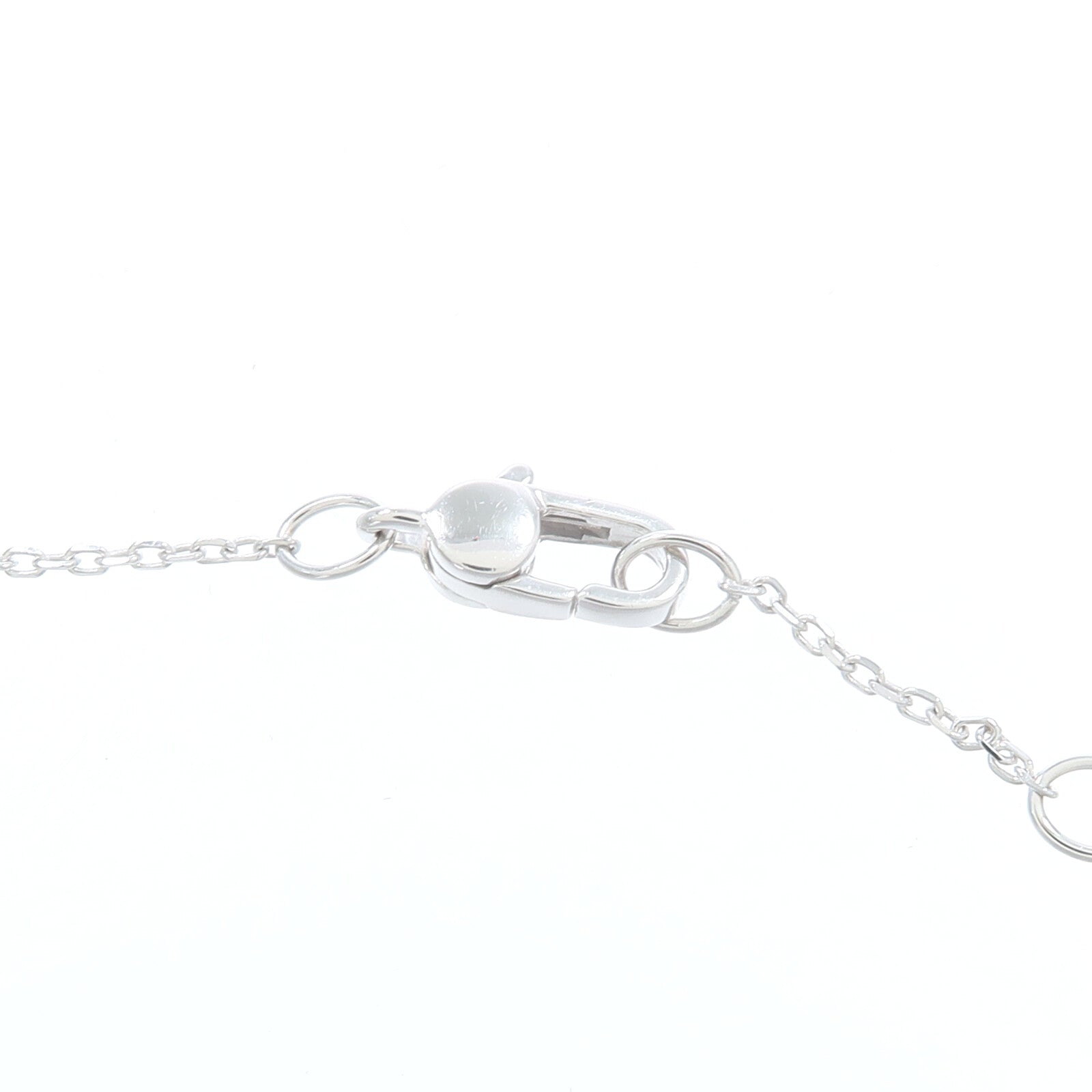 GUCCI 18K白金Icon Ring Necklace項鍊
