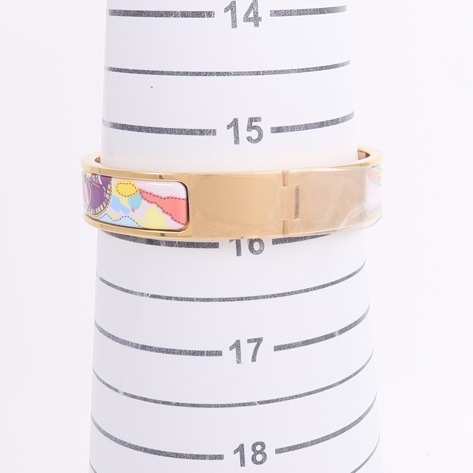 HERMES 金屬/琺瑯Clic H Bracelet手鐲