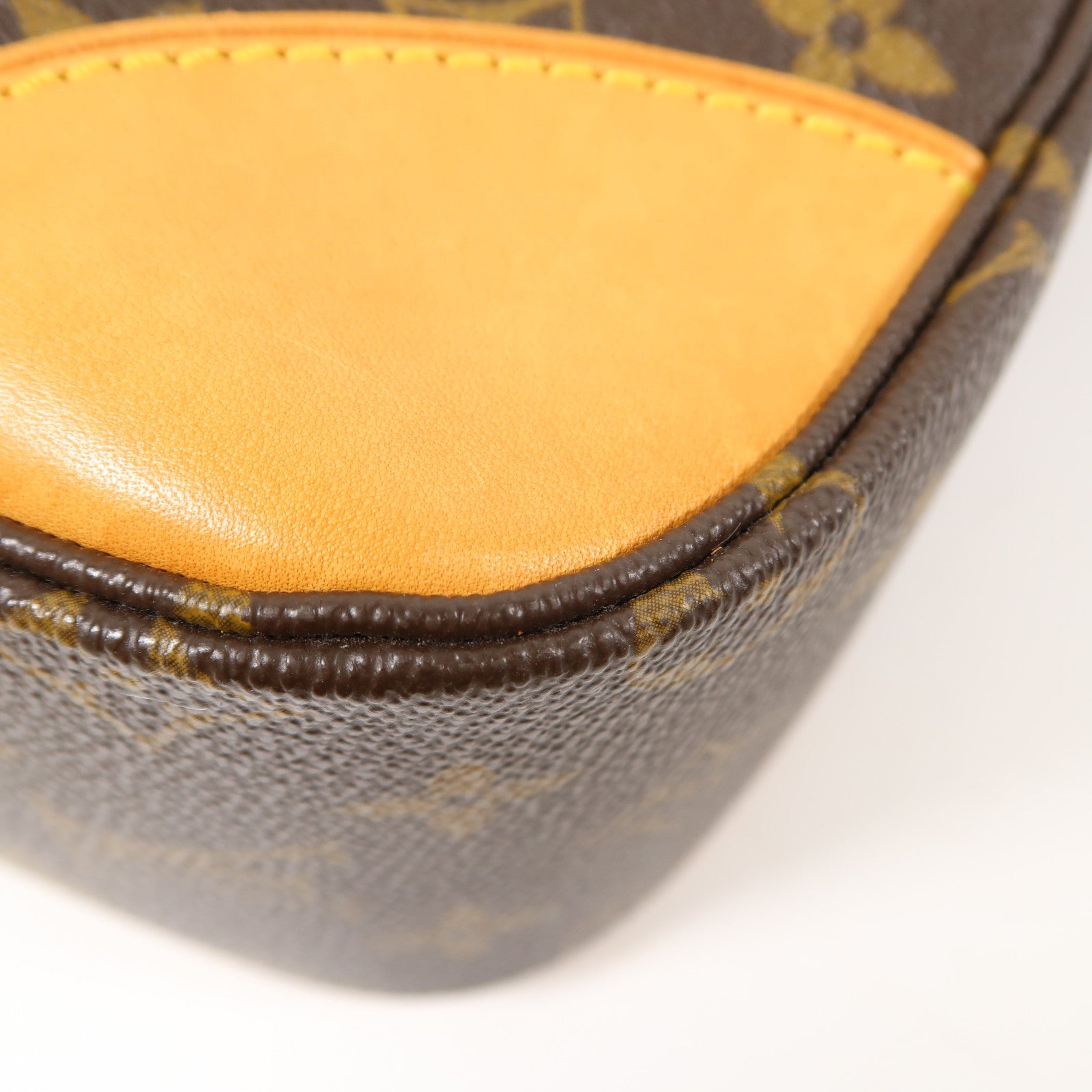 LOUIS VUITTON Monogram Boulogne金扣肩背袋啡色