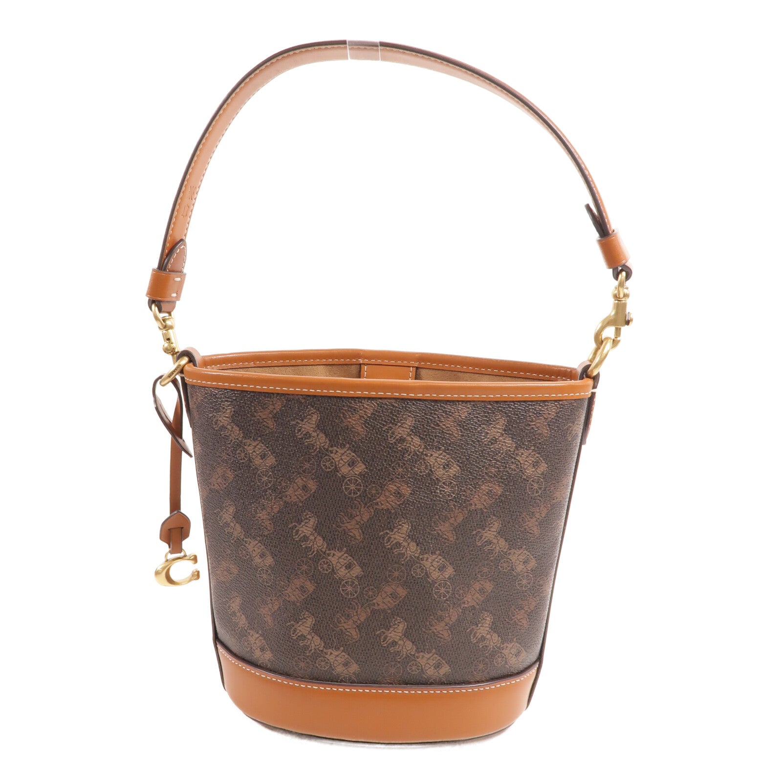 COACH 塗層帆布Dakota Bucket手挽肩背兩用袋