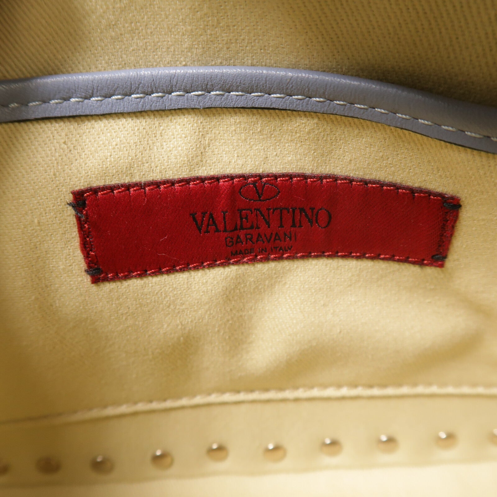 Valentino 牛皮皮革Garavani Rockstud肩背袋