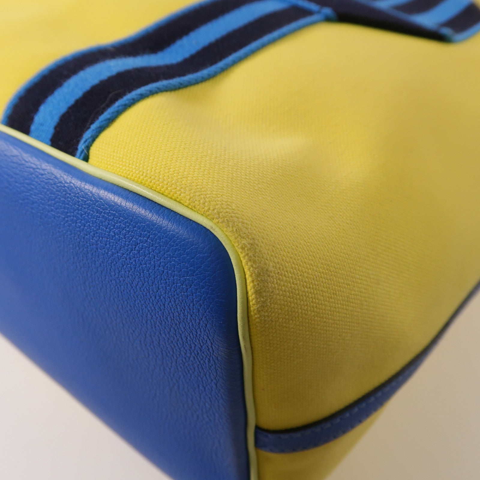 HERMES 帆布Pur Sangle MM手挽袋