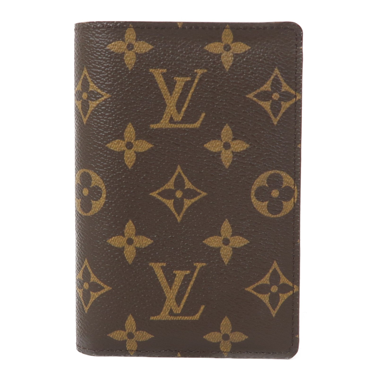 LOUIS VUITTON Monogram Passport Case護照套啡色