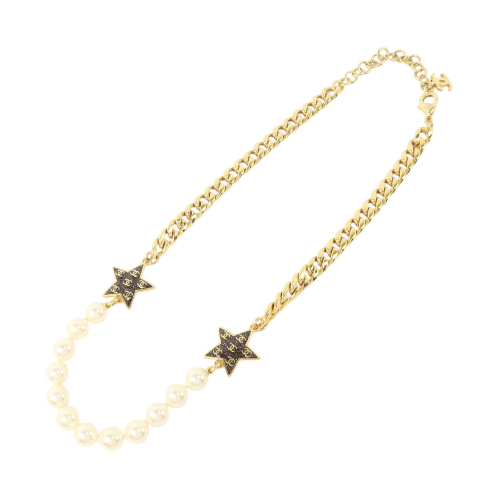 CHANEL PVC/金屬Necklace項鏈