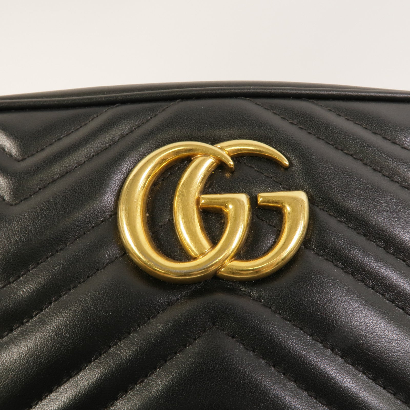 GUCCI 牛皮皮革GG Marmont肩背袋