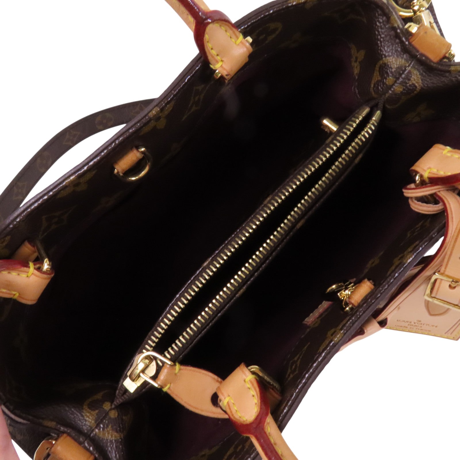 LOUIS VUITTON Monogram Montaigne BB金扣手挽肩背兩用袋