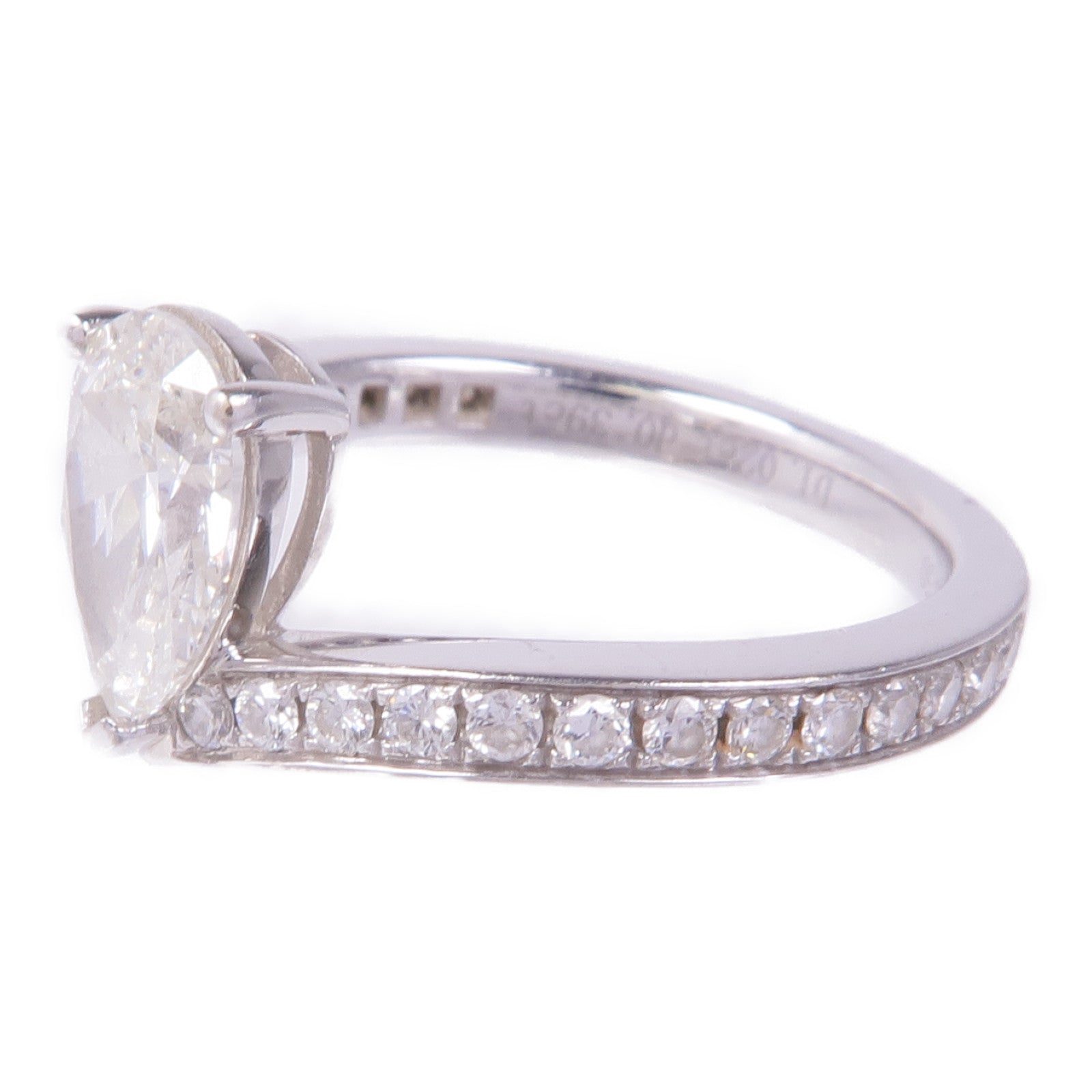 JEWELRY 【激減優惠】18K白金Diamond Ring鑽石戒指US#6.5