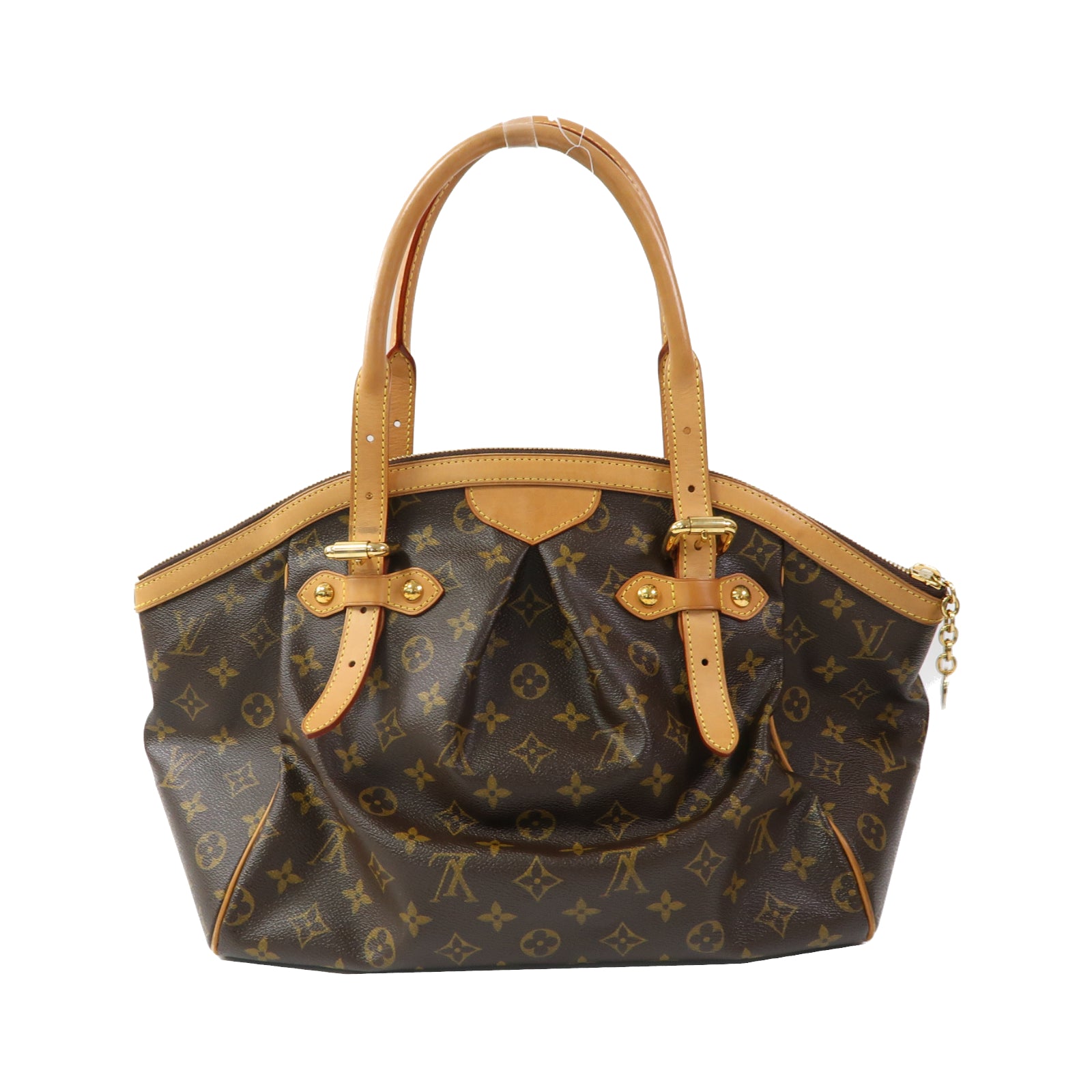LOUIS VUITTON Monogram Tivoli GM金扣手挽袋啡色