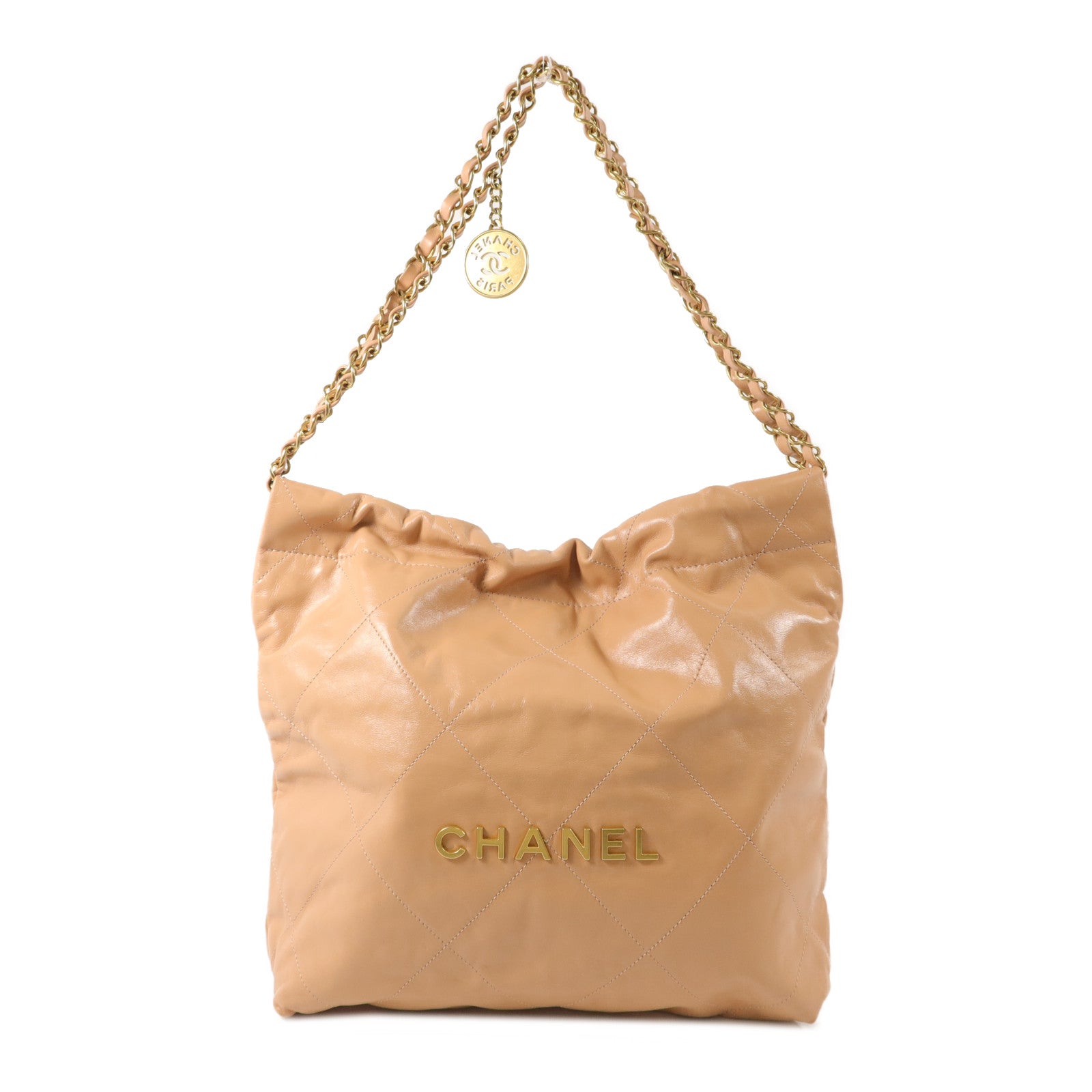 CHANEL 牛皮皮革Chanel 22 Small鏈帶肩背袋