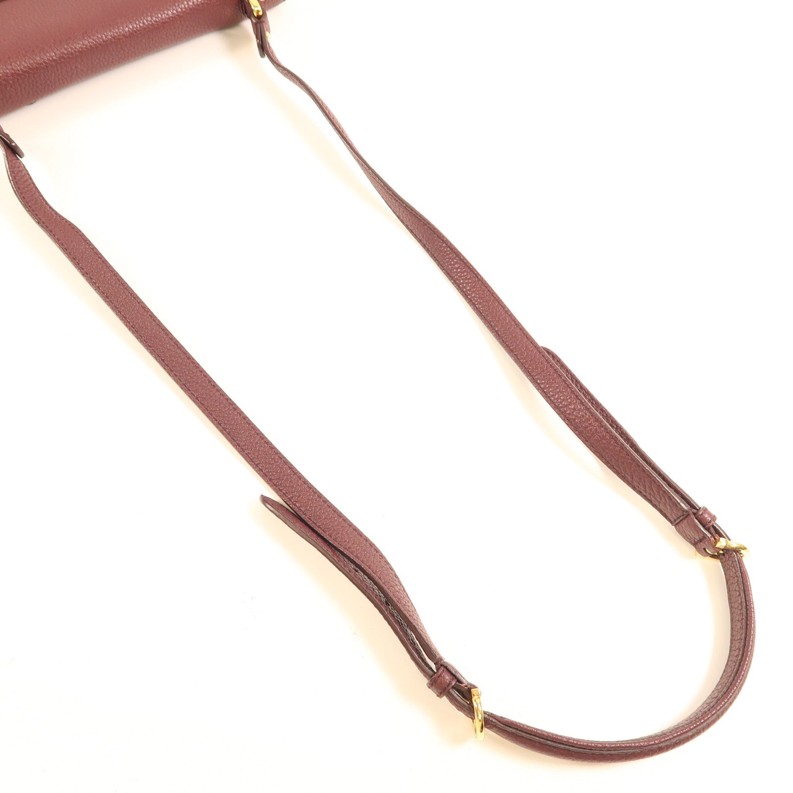 Salvatore Ferragamo 【激減優惠】牛皮皮革Mya Bag金扣肩背袋