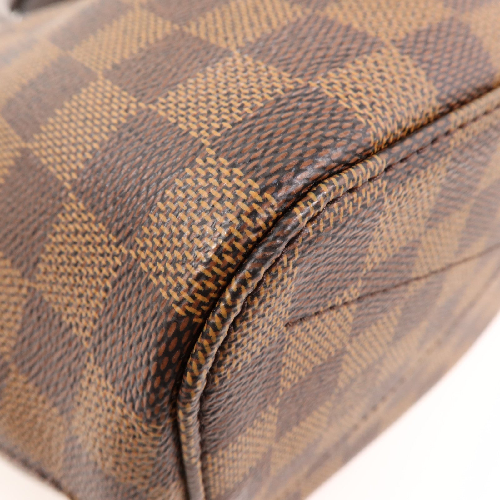 LOUIS VUITTON Damier Siena PM金扣手挽袋