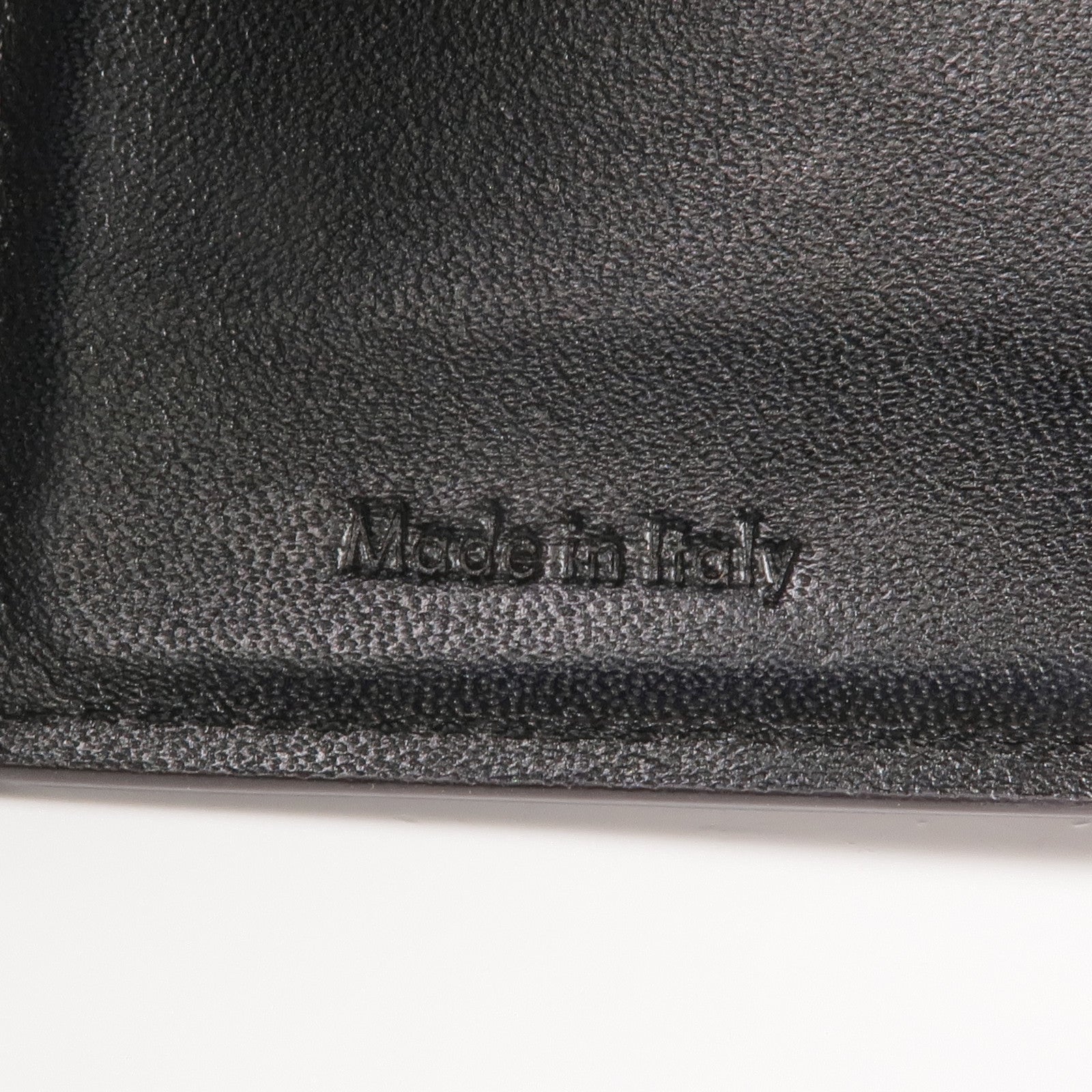 CELINE 牛皮皮革Trifold Wallet金扣錢包